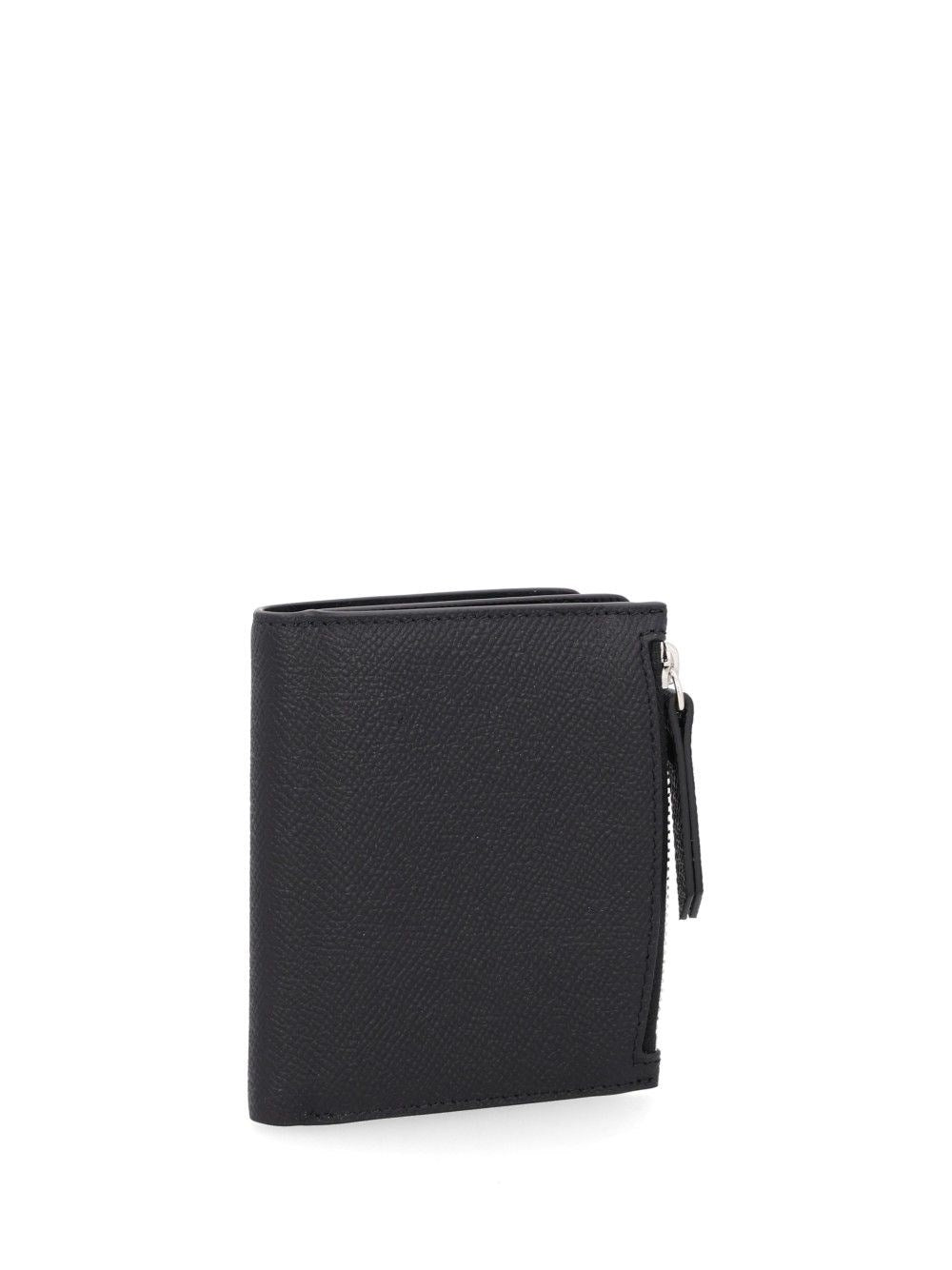 Maison Margiela Women Compact Leather Wallet With Side Zip MAISON MARGIELA