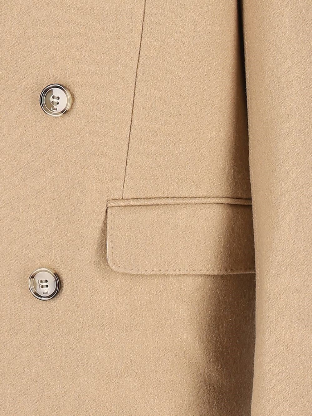 Ami Men Double-Breasted Wool Coat AMI PARIS