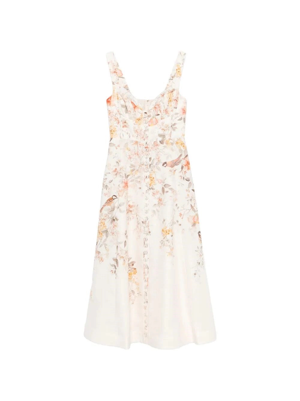 Zimmermann Women `Luna` Buttoned Picnic Dress ZIMMERMANN
