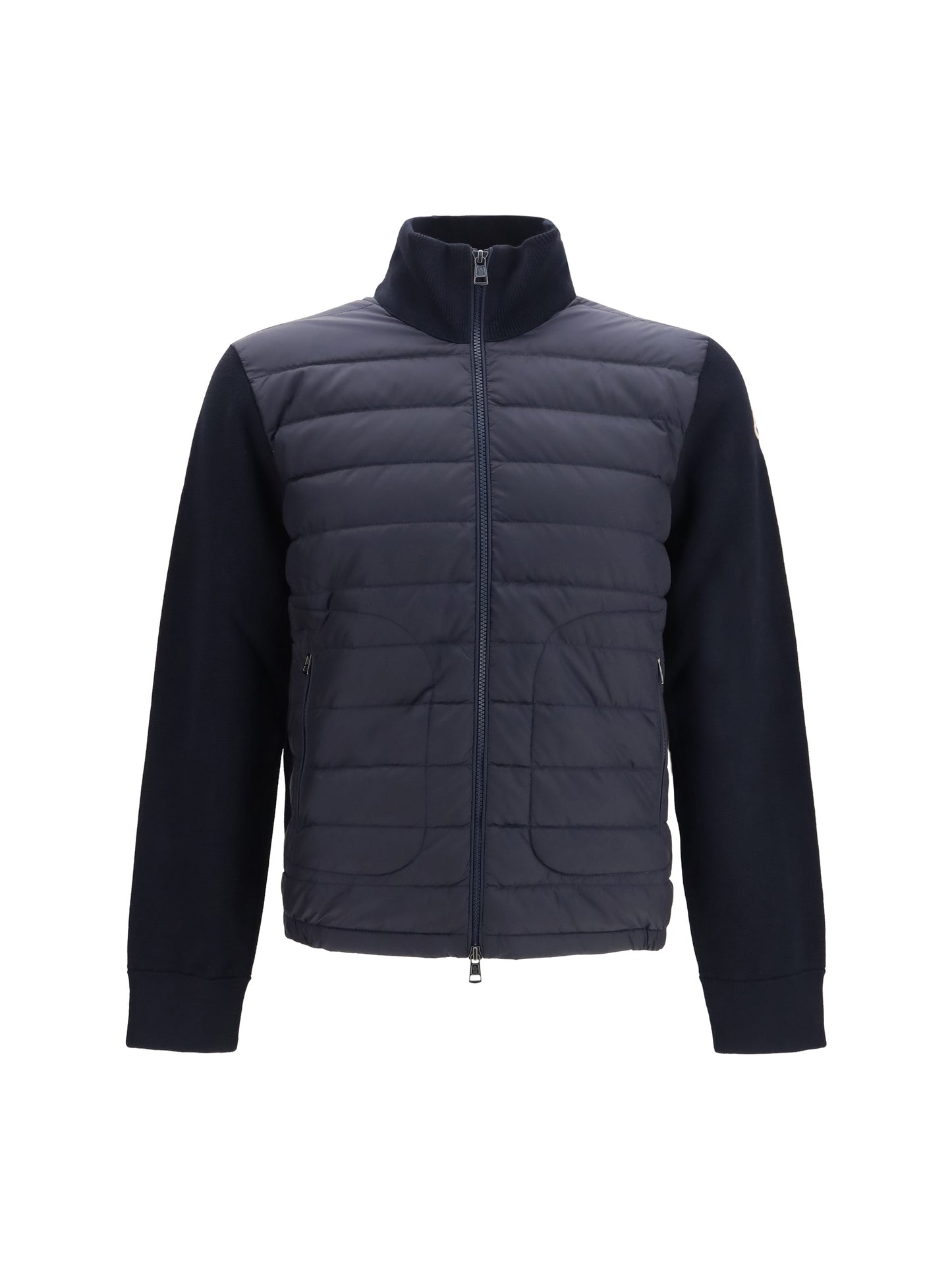Moncler Men Cardigan With Padded Zip Closure MONCLER