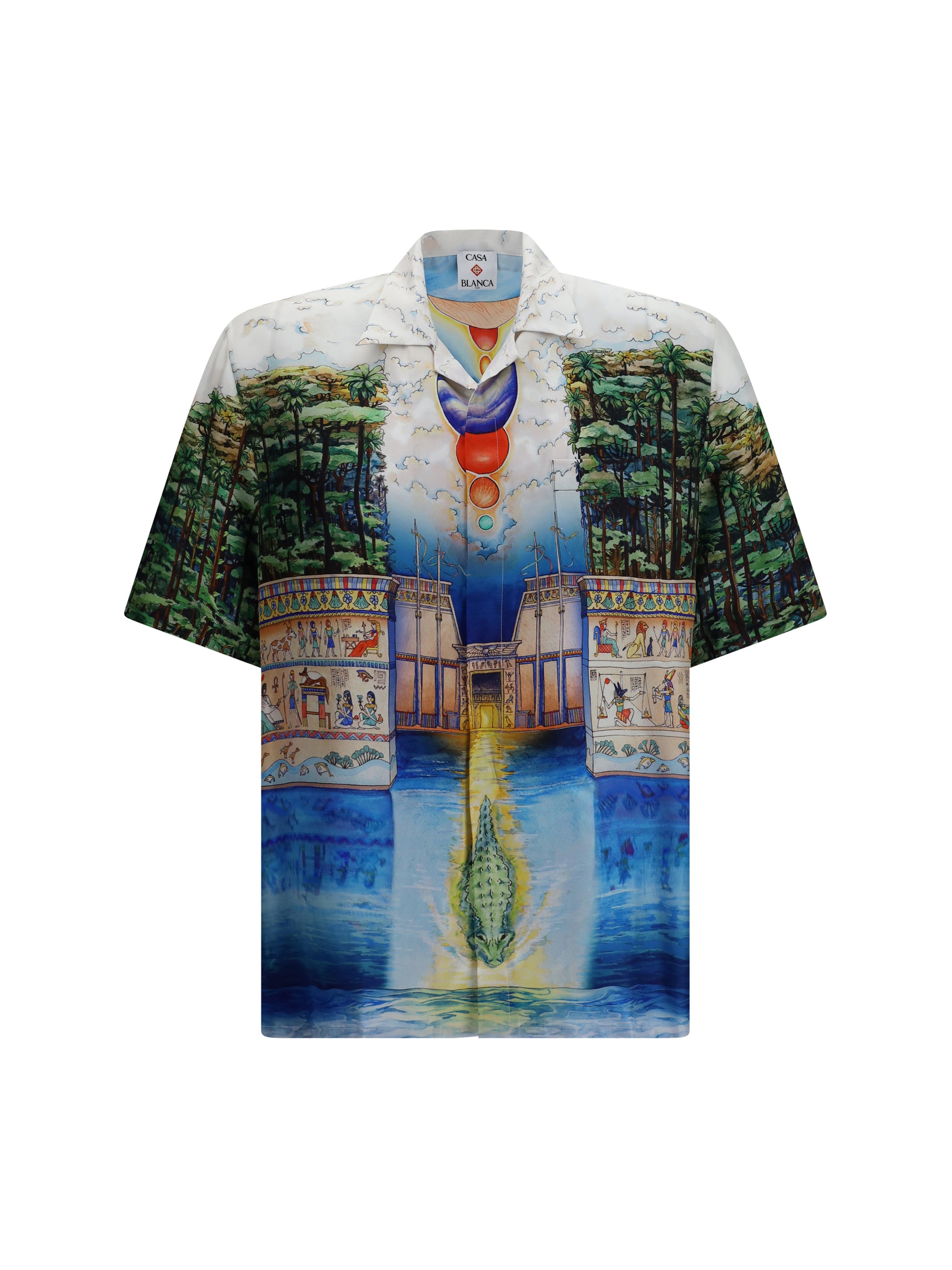 Casablanca Men Trompe L’Oeil Printed Shirt CASABLANCA