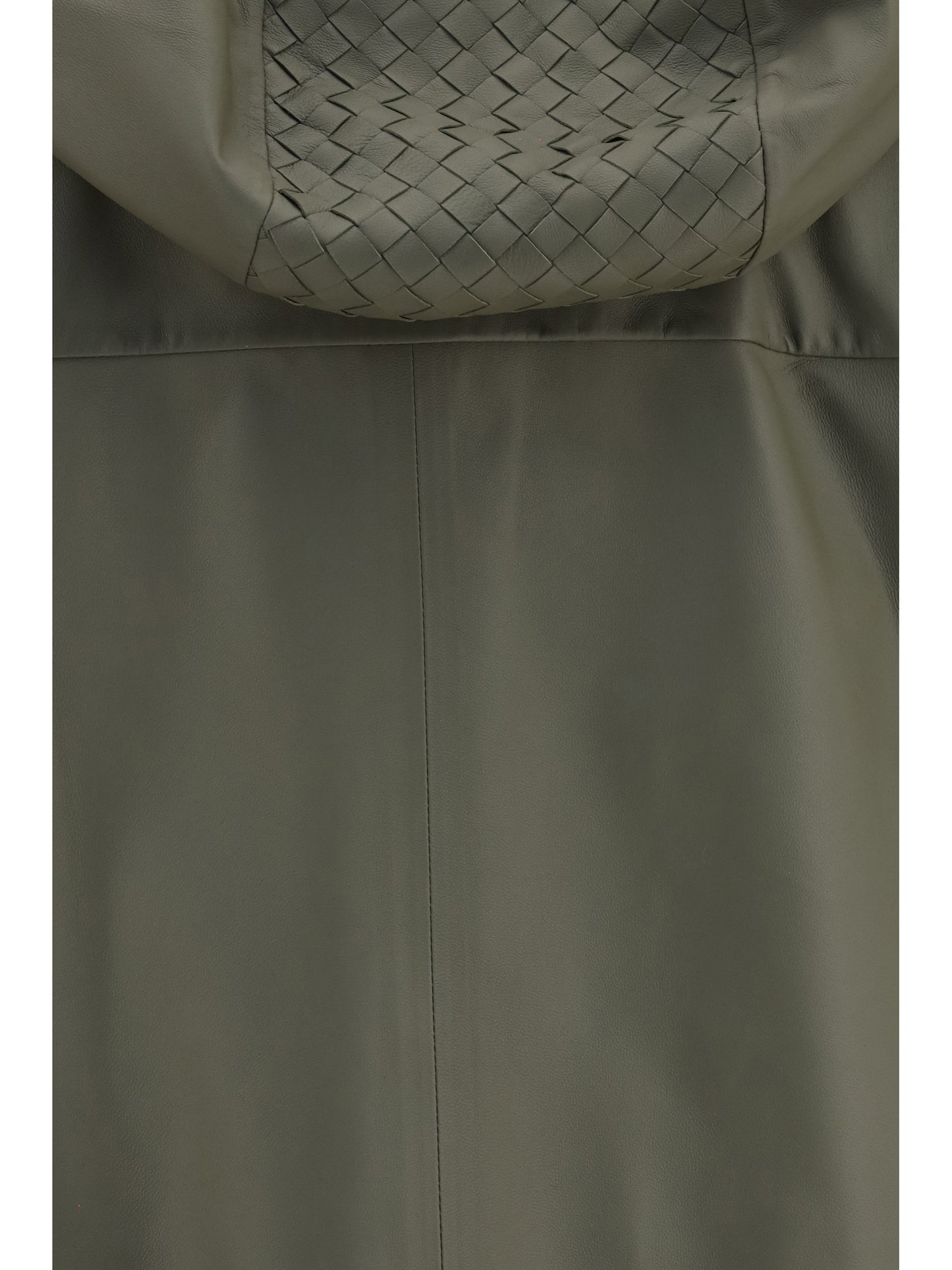 Bottega Veneta Women Lightweight Nappa Leather Jacket With Intrecciato Hood BOTTEGA VENETA