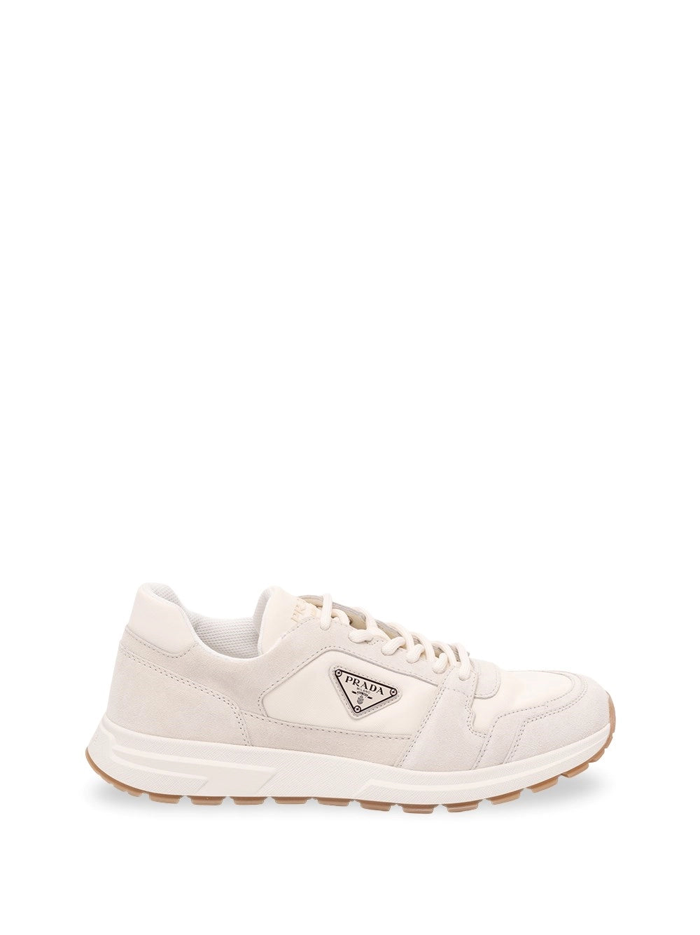 Prada Men Suede And Fabric Sneakers PRADA