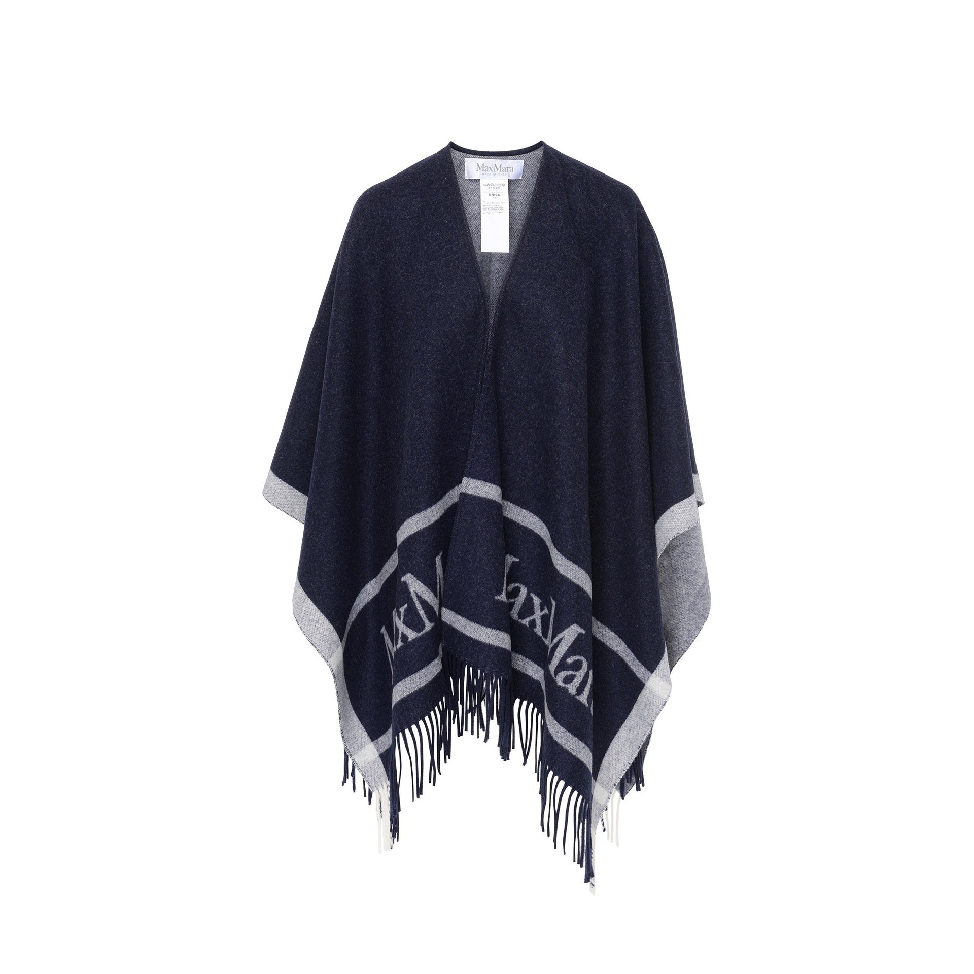 Max Mara Studio Pirania Wool Cape Women MAX MARA STUDIO