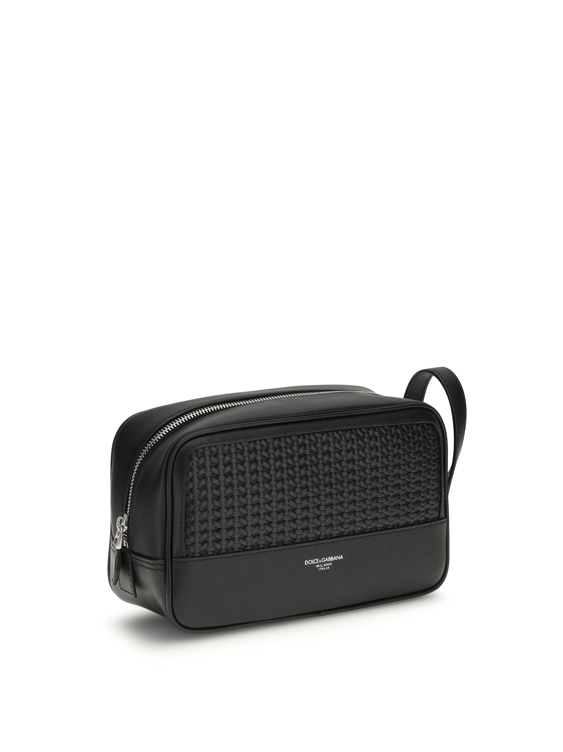 Dolce & Gabbana Men Leather Beauty Case DOLCE & GABBANA