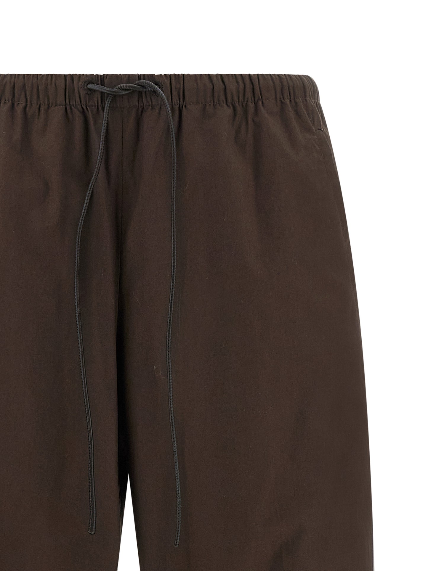 Yves Salomon Women Leather Insert Pants YVES SALOMON