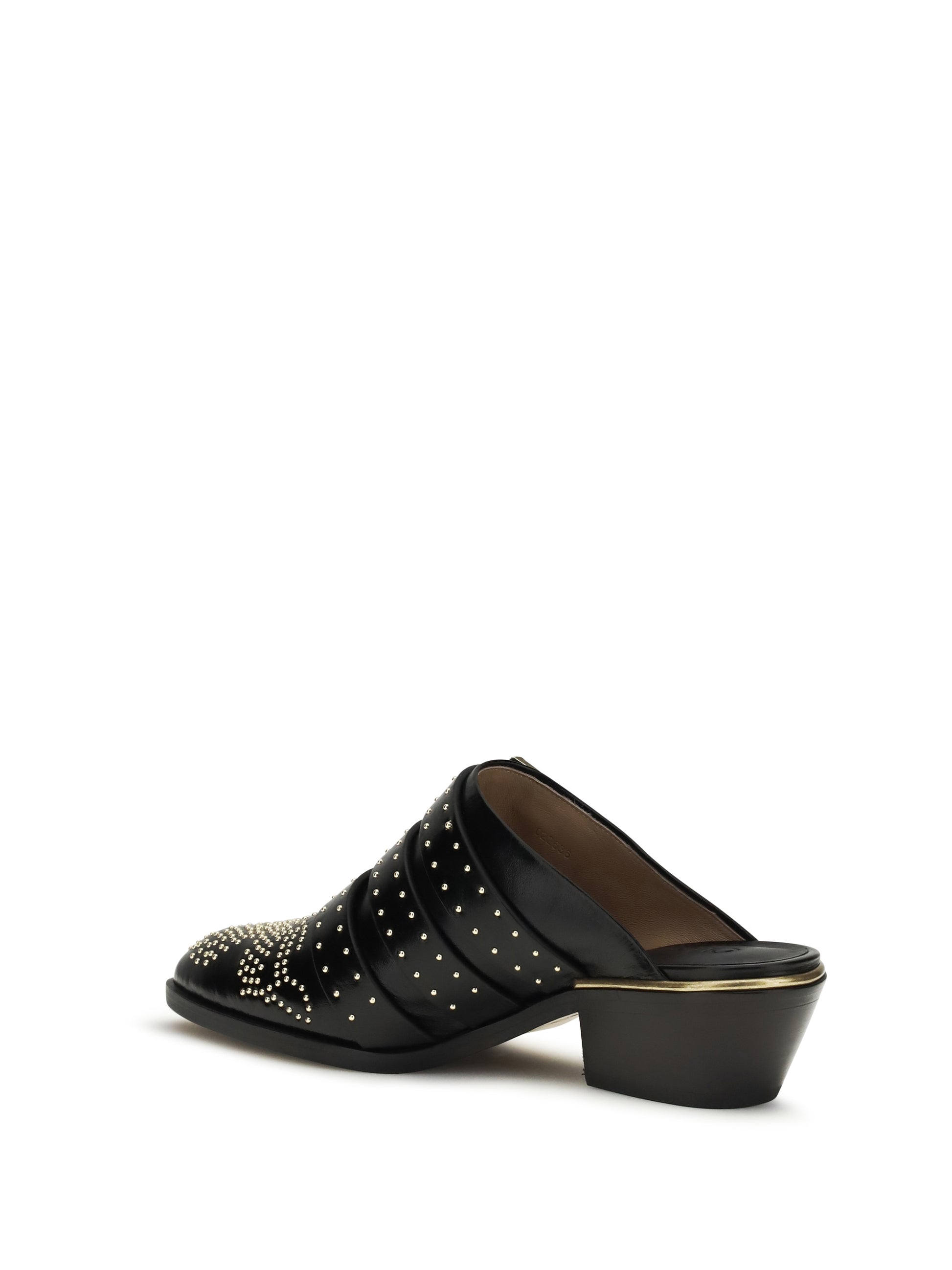 Chloé Women Susan Leather Mules CHLOE