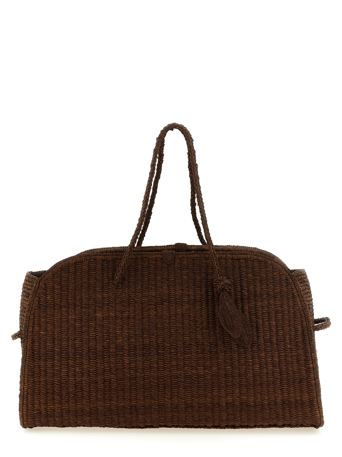 Jacquemus Women 'Le Grand Turismo Raphia' Shopping Bag JACQUEMUS