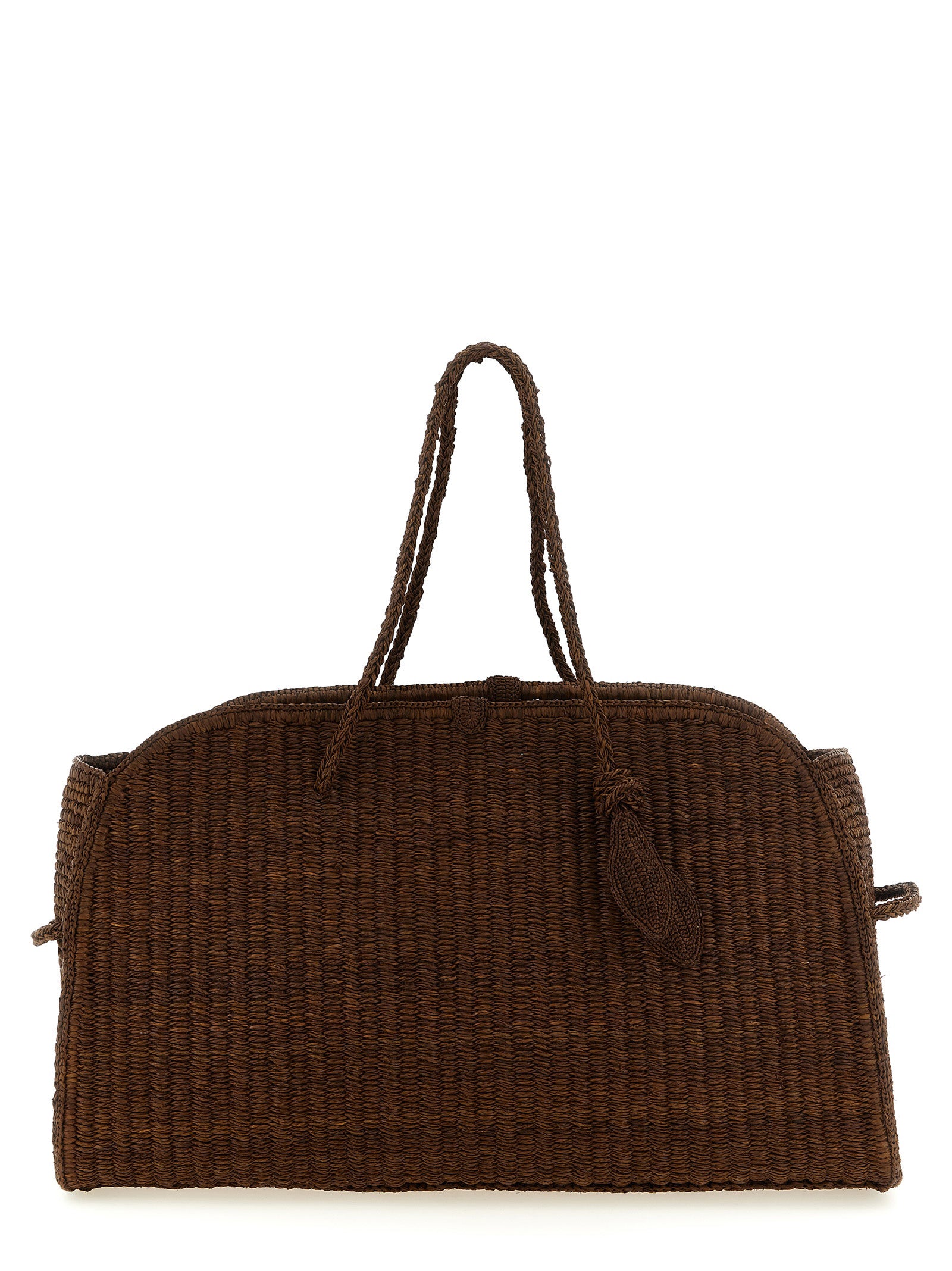 Jacquemus Women 'Le Grand Turismo Raphia' Shopping Bag JACQUEMUS