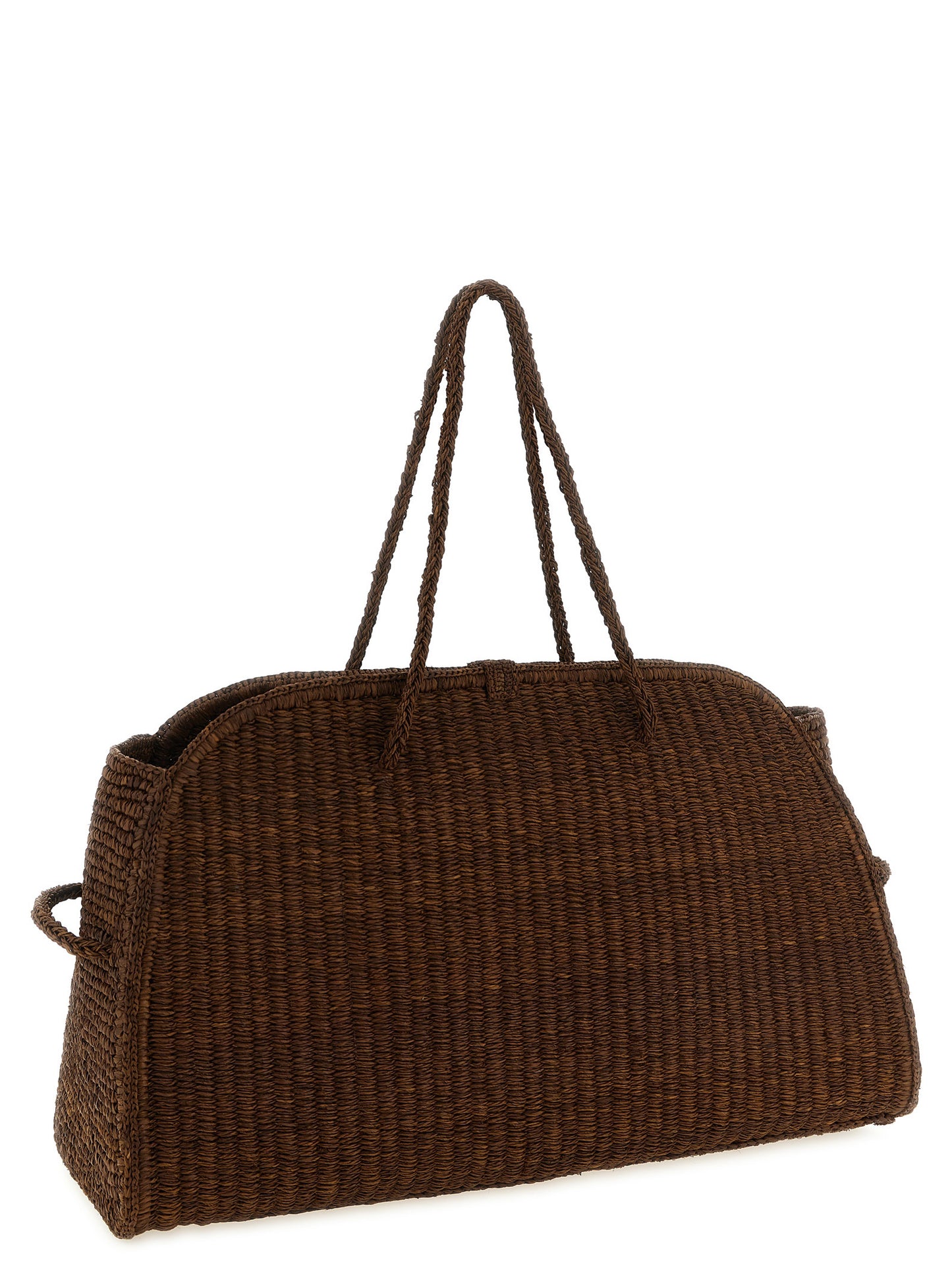 Jacquemus Women 'Le Grand Turismo Raphia' Shopping Bag JACQUEMUS