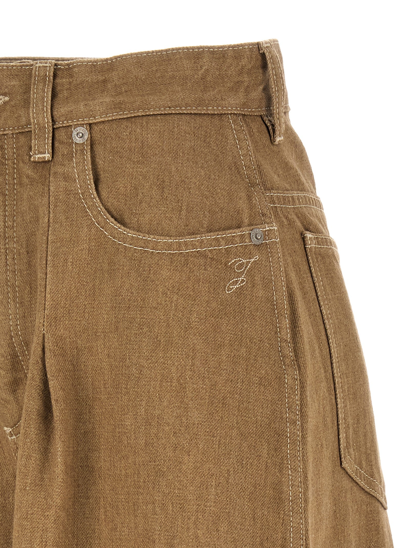Jacquemus Women 'Le De-Nîmes Ovalo' Jeans JACQUEMUS