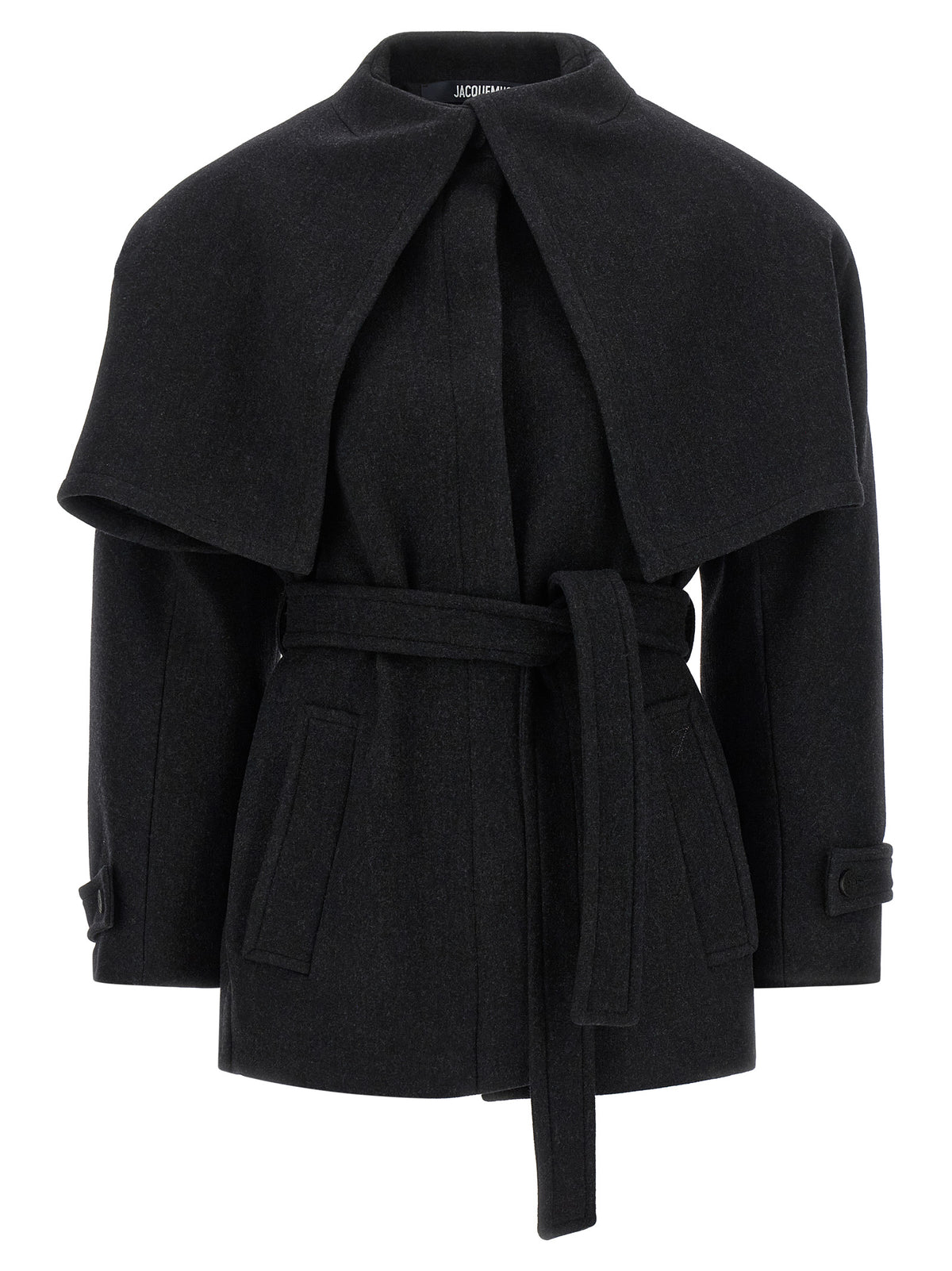 Jacquemus Women Black 'Le Caban Boléro' Coat JACQUEMUS