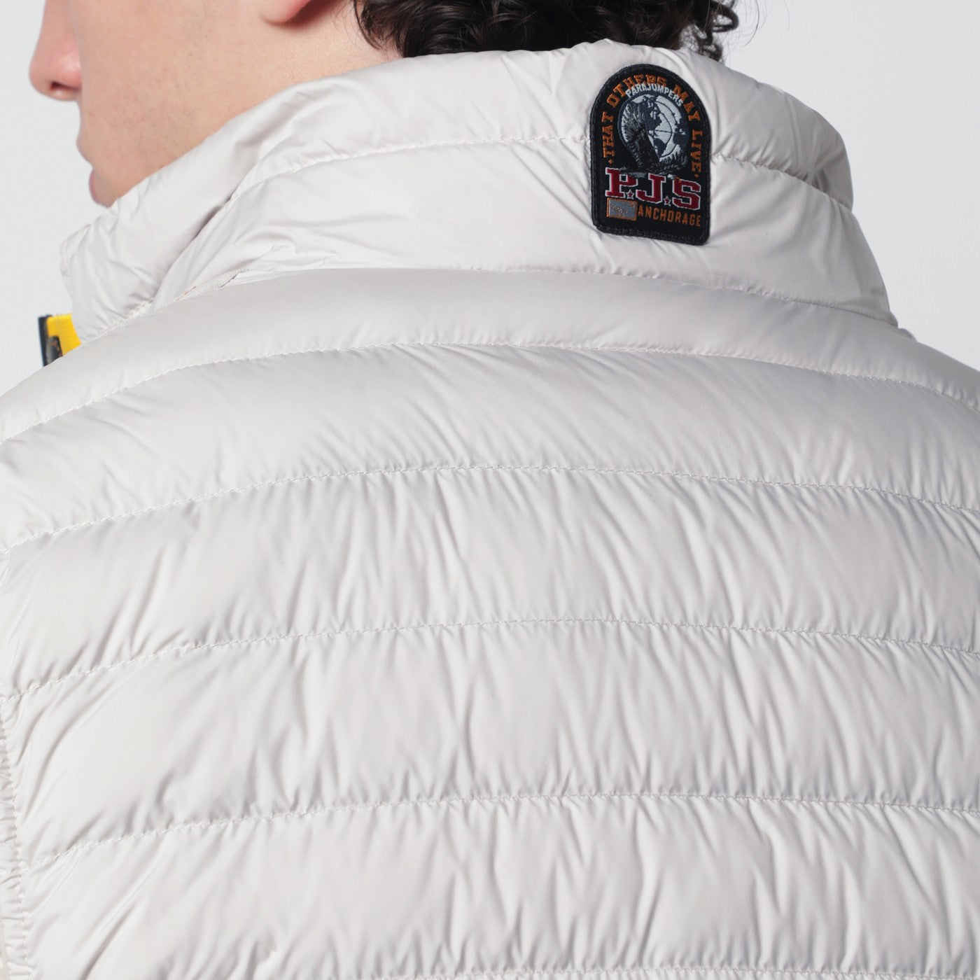 Parajumpers Pelican-Colored Quilted Vest Men PARAJUMPERS