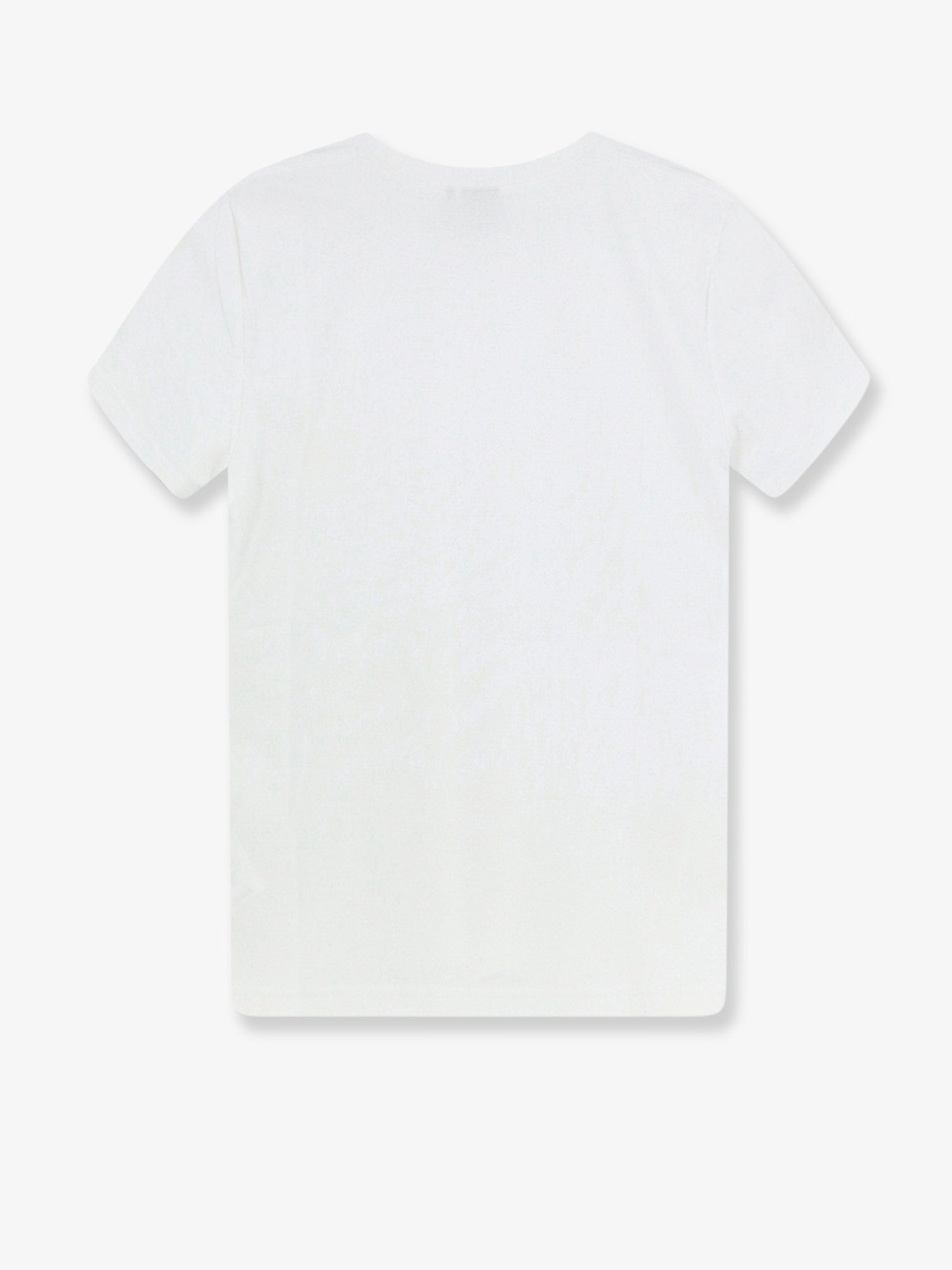 Dior Men Cotton T-Shirt With Tone-On-Tone Embroidered Cd Logo CHRISTIAN DIOR