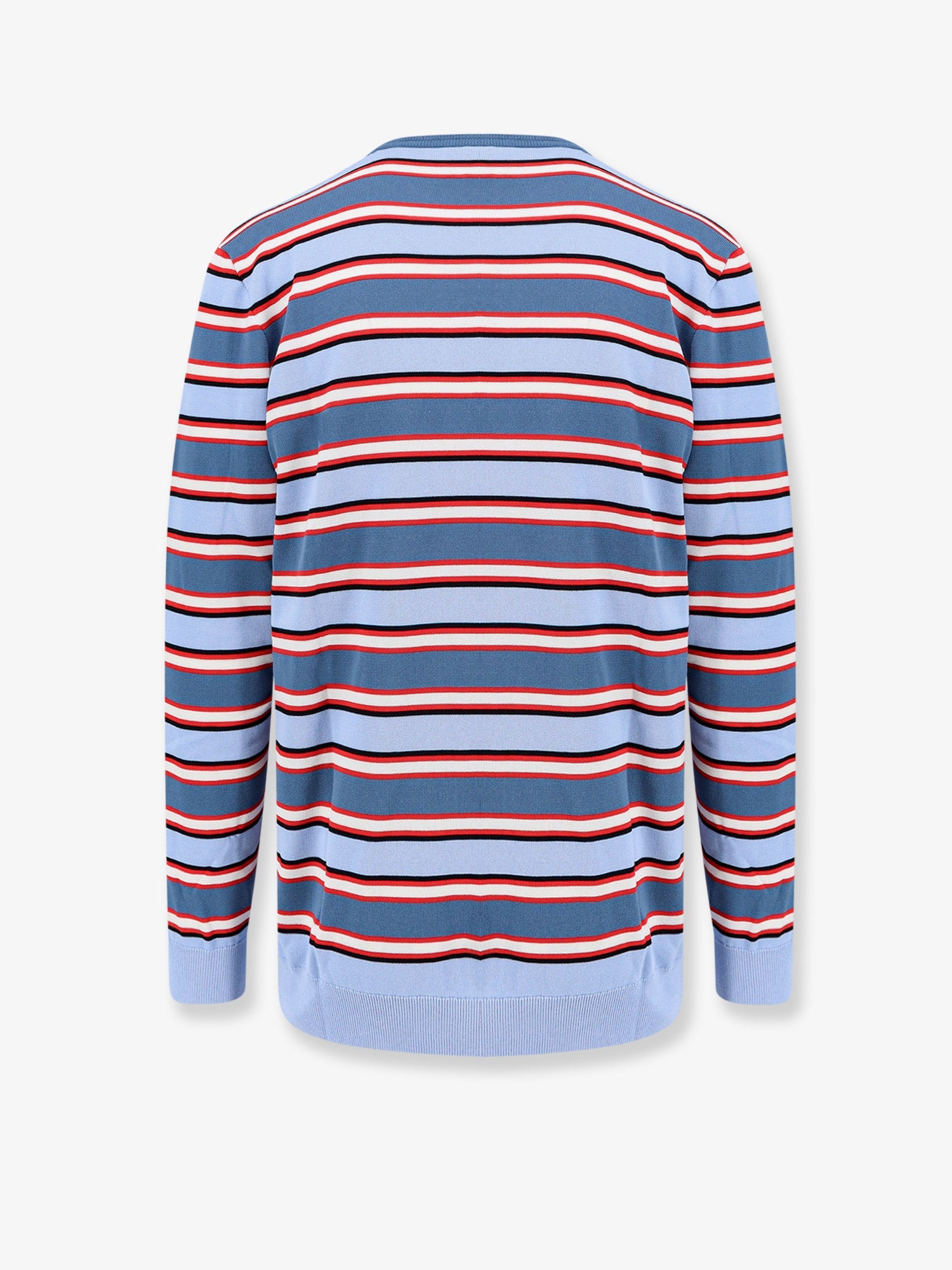 Dior Men Cotton Sweater With Striped Pattern CHRISTIAN DIOR