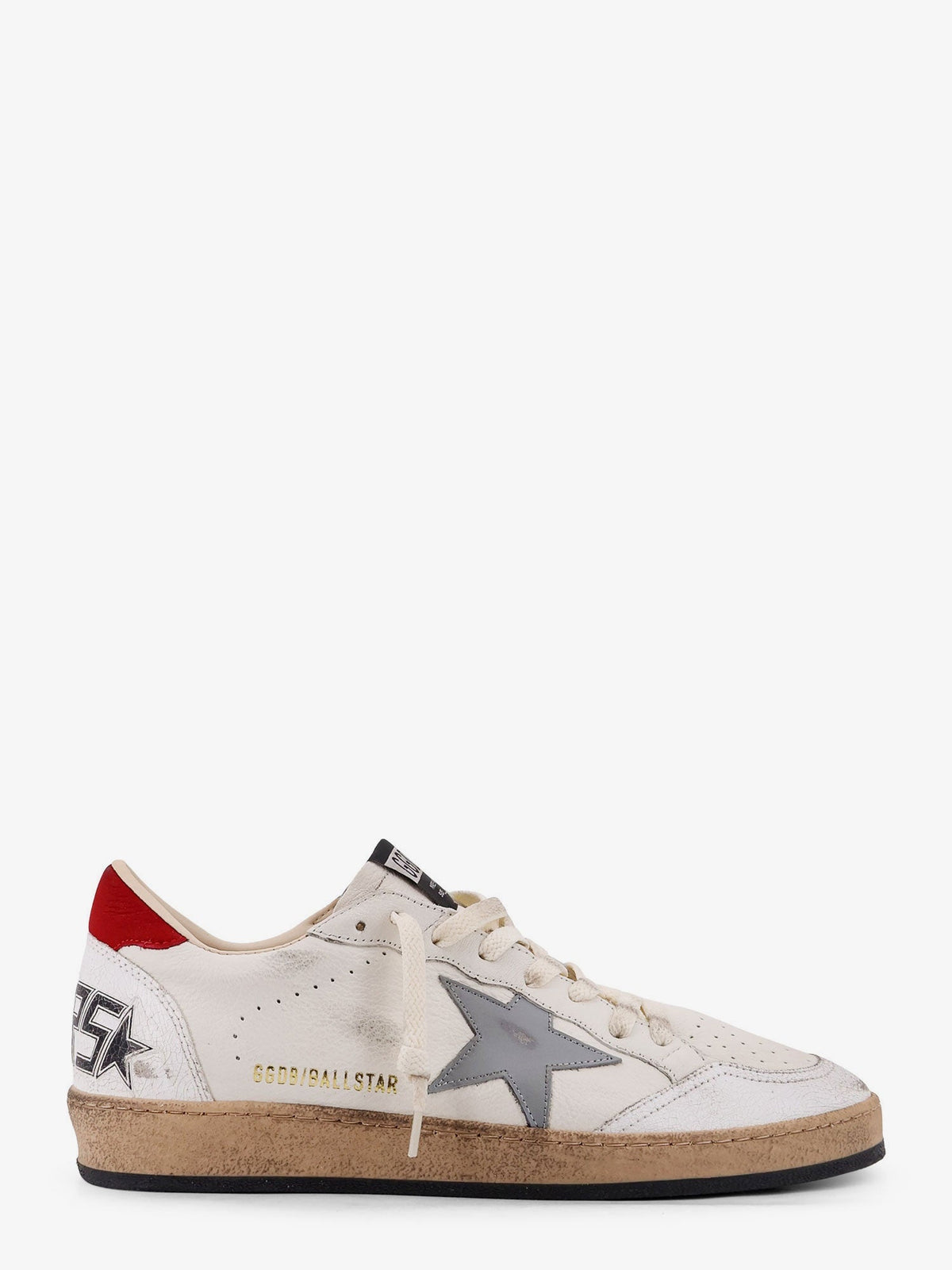Golden Goose Deluxe Brand Men Ball Star Distressed Leather Sneakers GOLDEN GOOSE