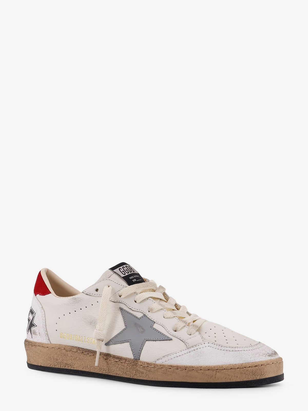 Golden Goose Deluxe Brand Men Ball Star Distressed Leather Sneakers GOLDEN GOOSE