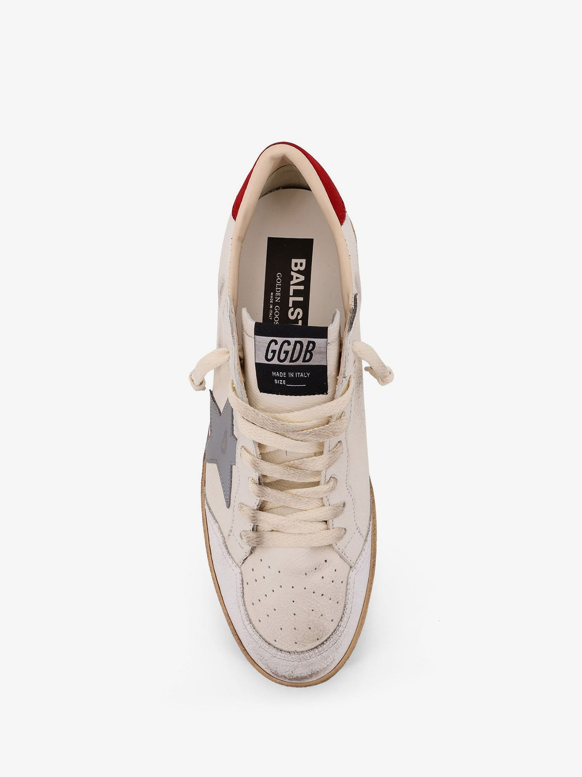 Golden Goose Deluxe Brand Men Ball Star Distressed Leather Sneakers GOLDEN GOOSE