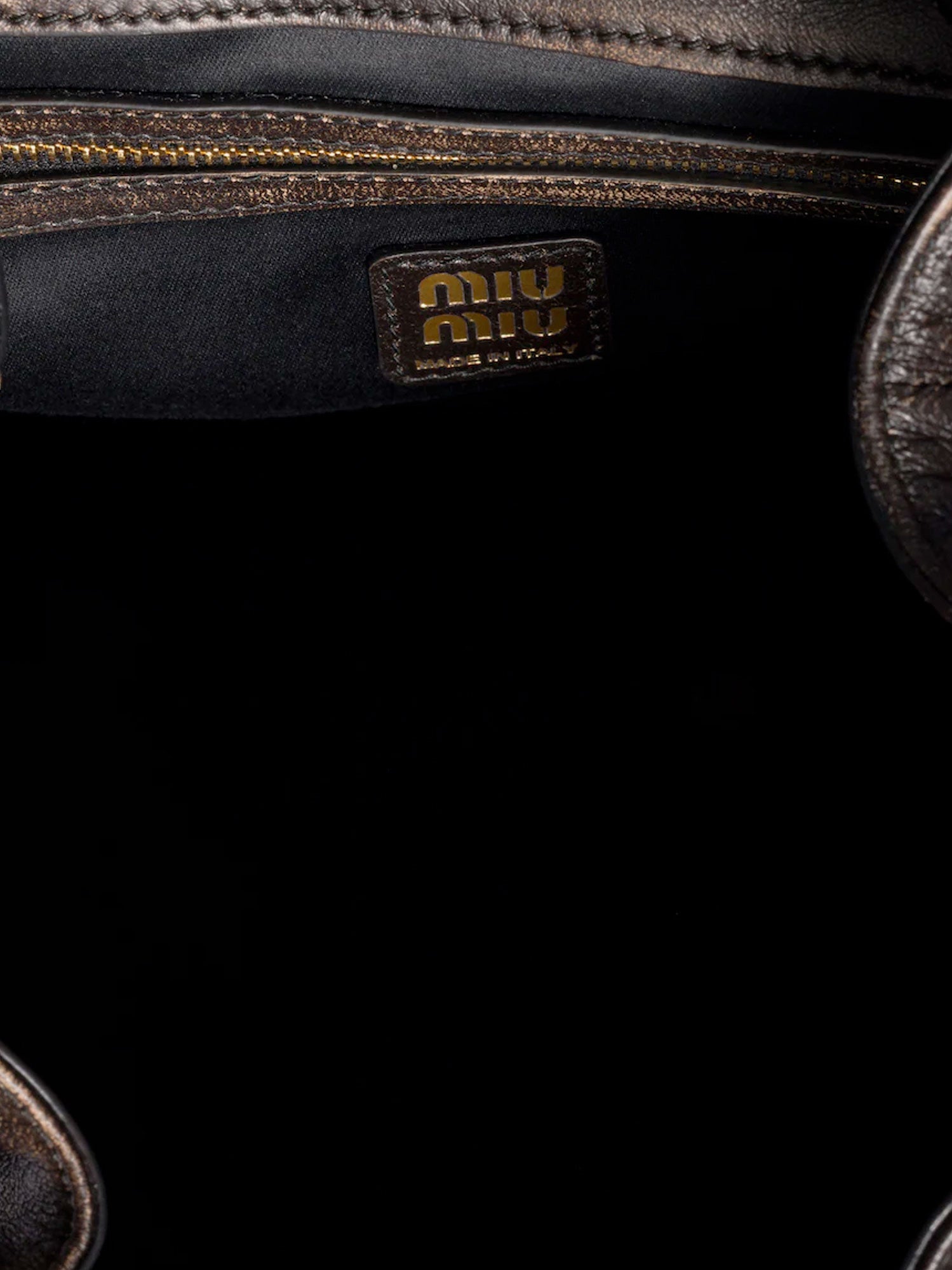 Miu Miu Women Leather Backpack With A Vintage Effect MIU MIU
