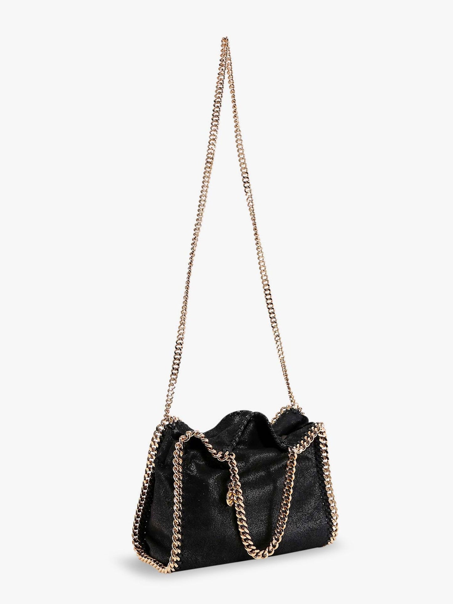 Stella Mccartney Women Falabella Mini Shaggy Deer Crossbody Bag STELLA MCCARTNEY