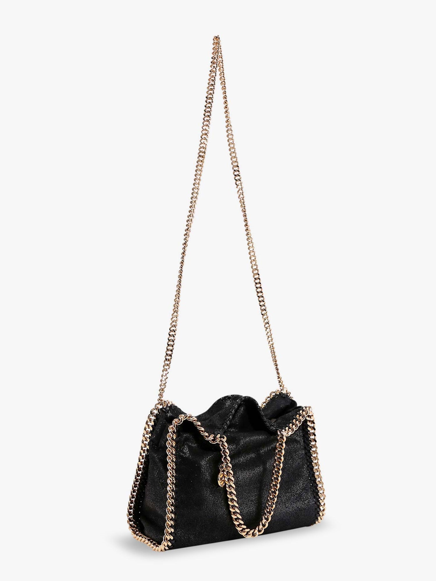 Stella Mccartney Women Falabella Mini Shaggy Deer Crossbody Bag STELLA MCCARTNEY
