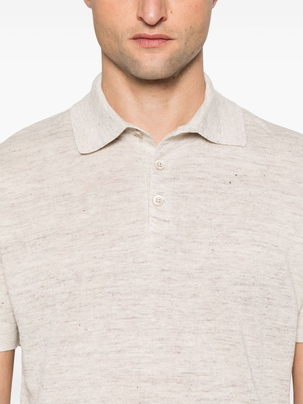Brunello Cucinelli Men Knit Polo BRUNELLO CUCINELLI