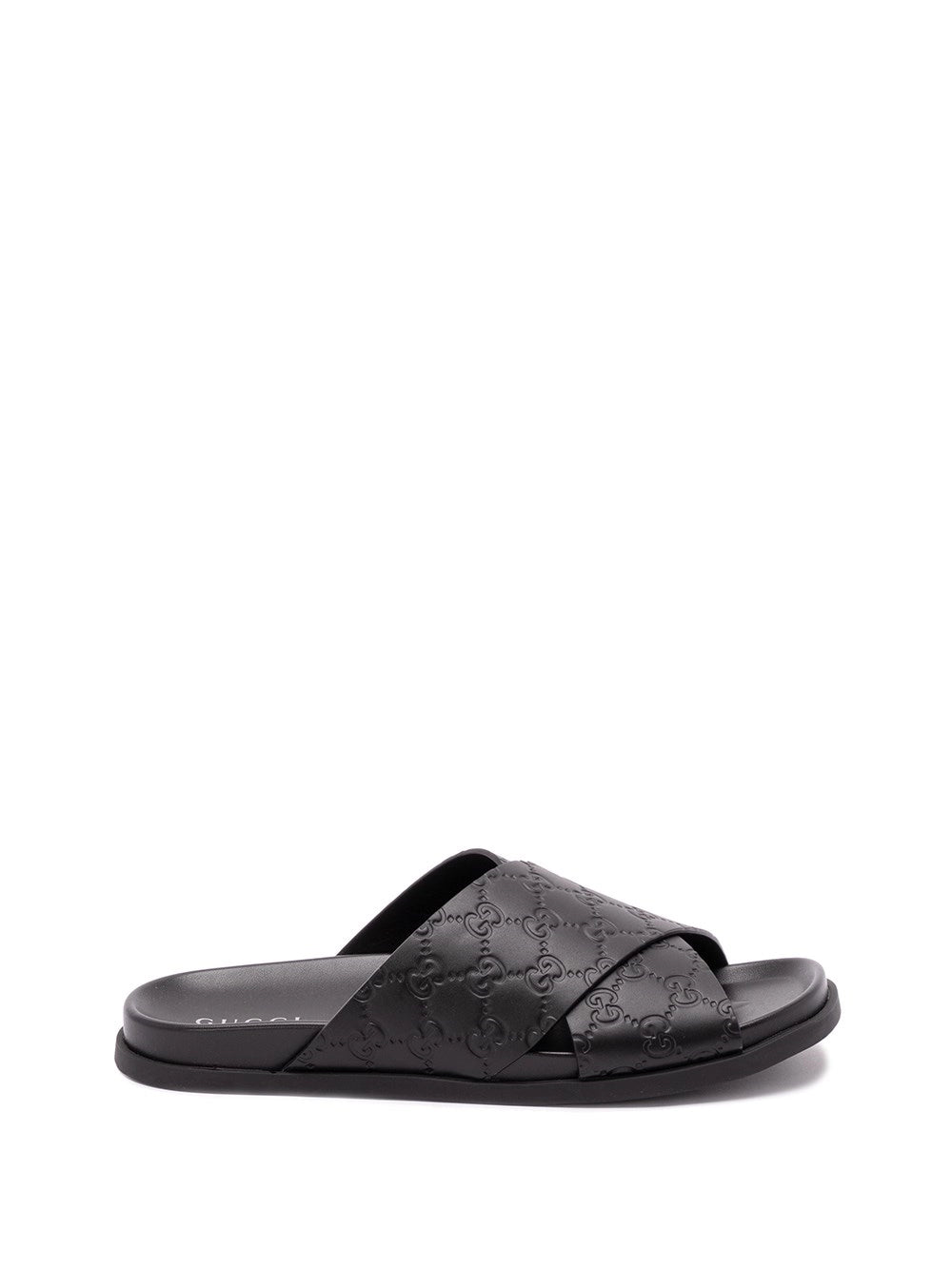 Gucci Men `Gg` Criss-Cross Sandals GUCCI