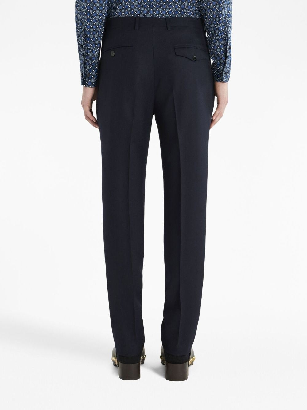 Etro Men Trousers In Stretch Wool ETRO