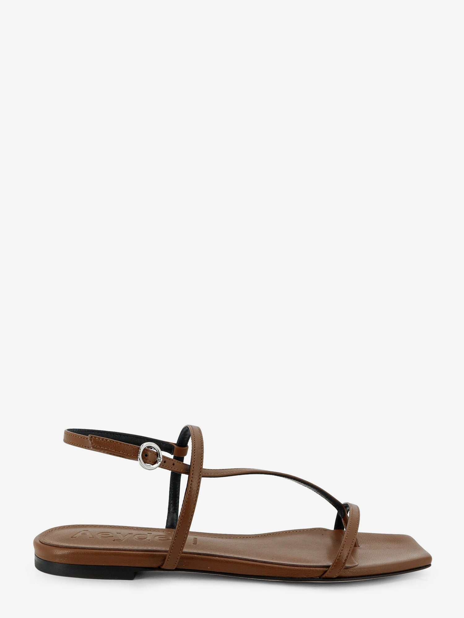Aeyde Women Ella Flat Leather Sandals AEYDE