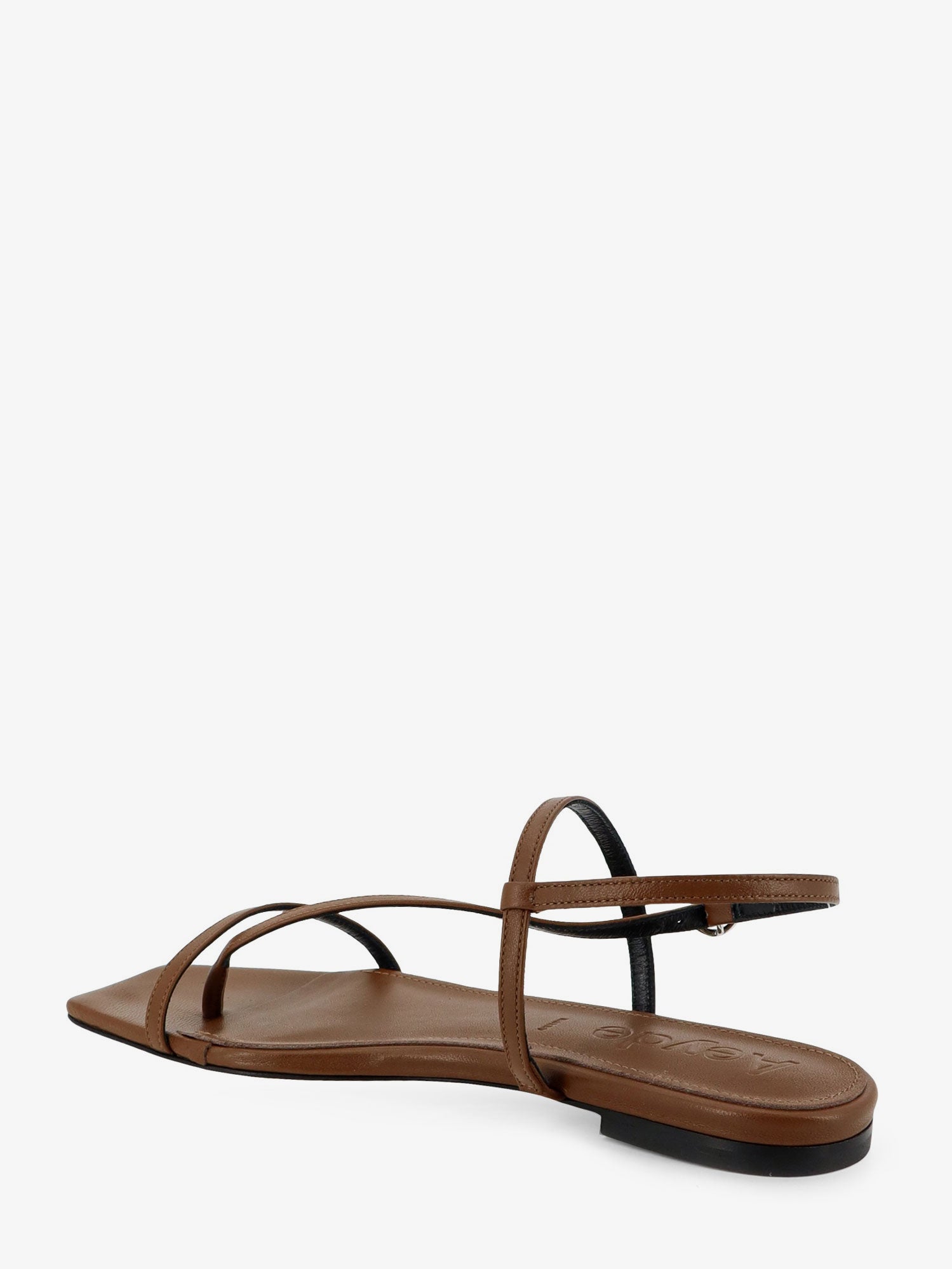 Aeyde Women Ella Flat Leather Sandals AEYDE