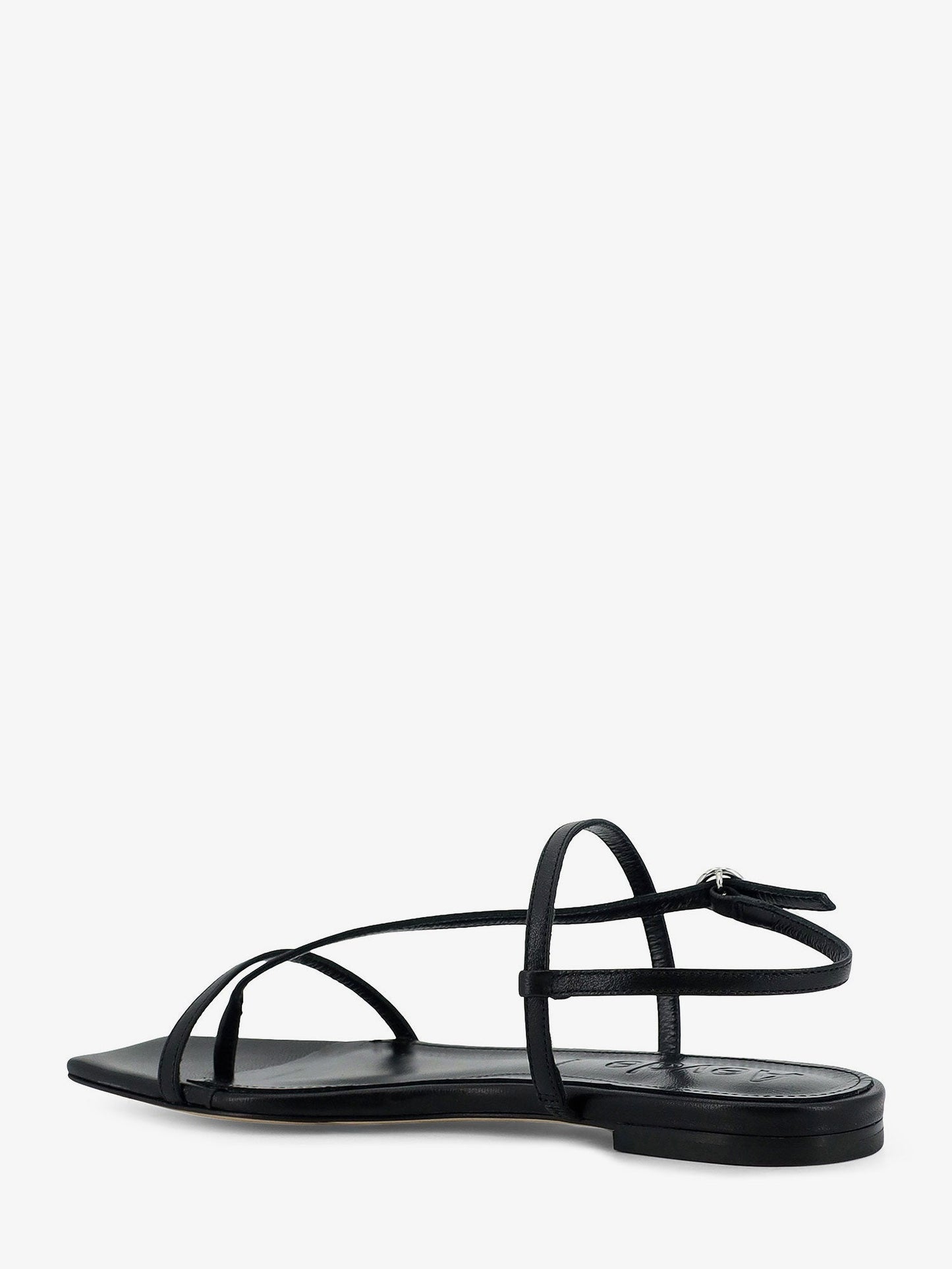 Aeyde Women Ella Flat Leather Sandals AEYDE