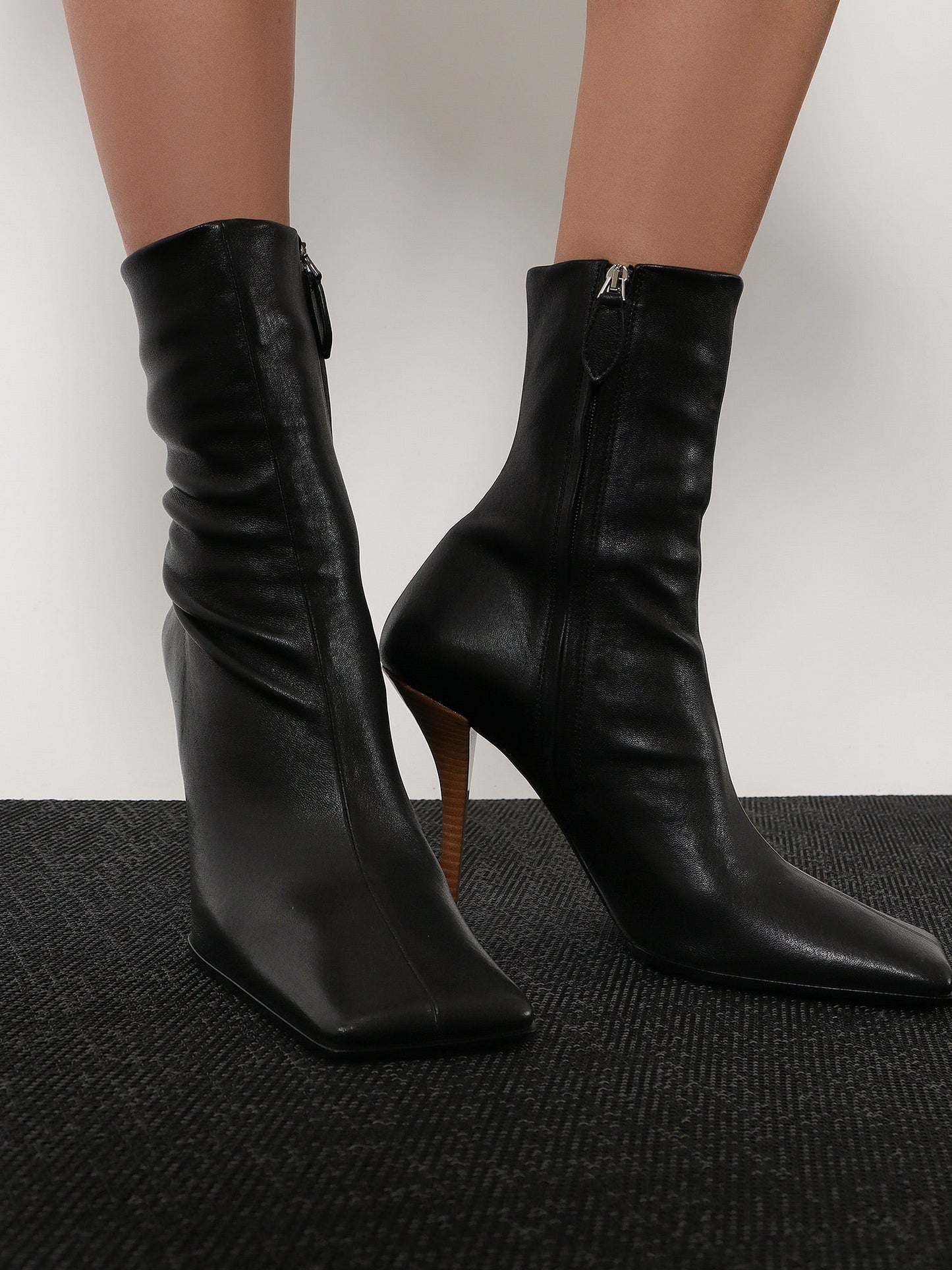 Alaia Women Leather Boots ALAIA