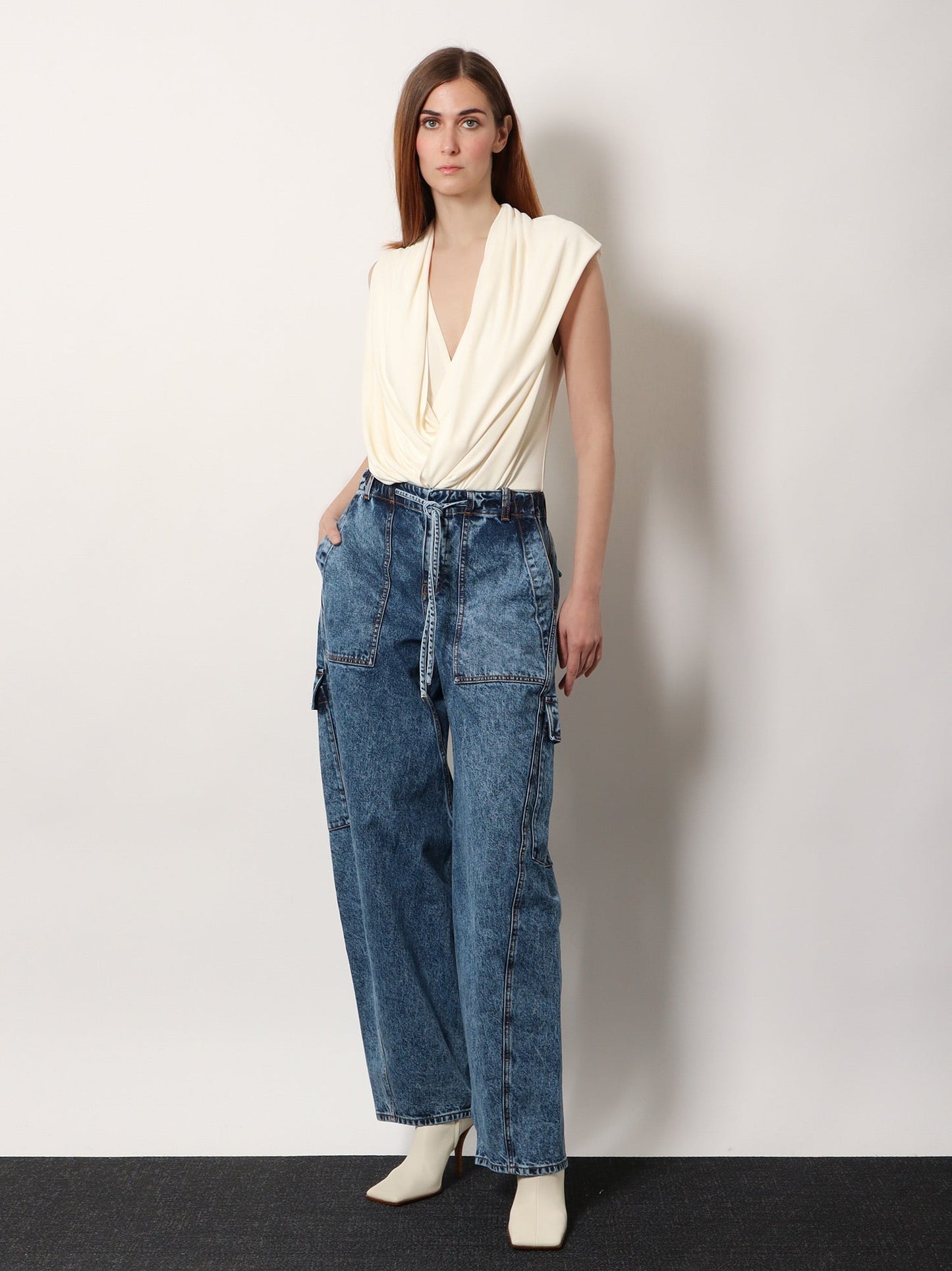 Alaia Women Hooded Body Viscose Top ALAIA