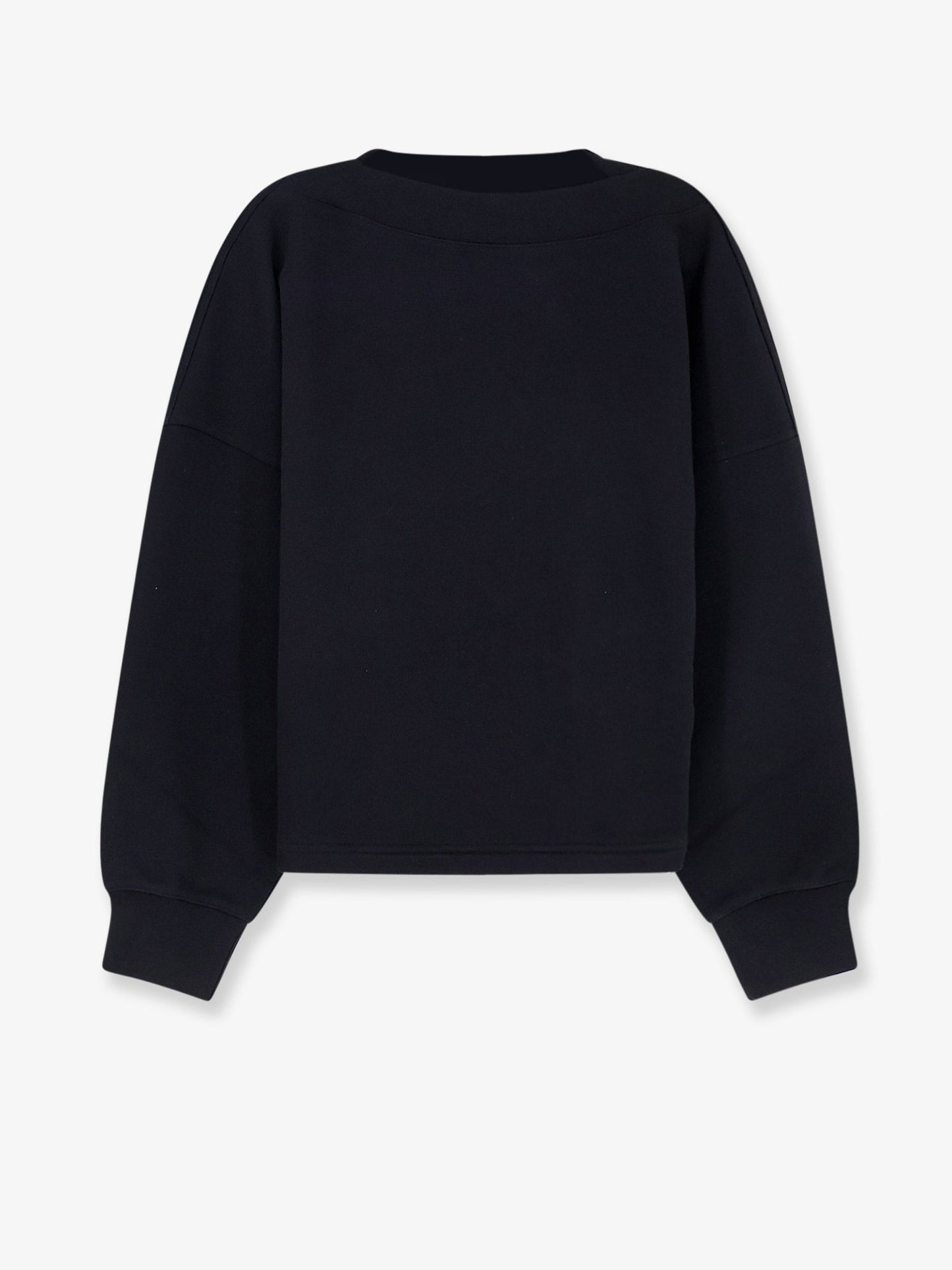 Alaia Women Boatneck Cotton Sweatshirt ALAIA