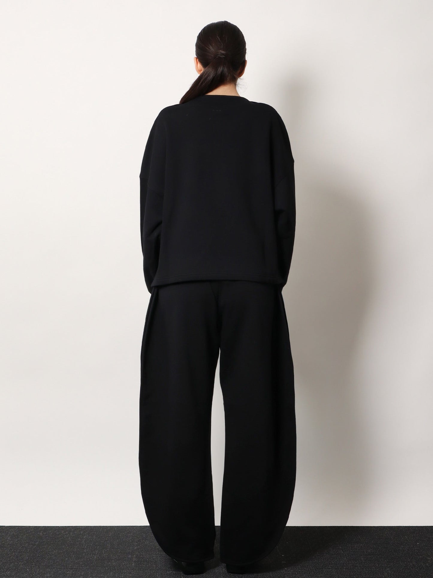 Alaia Women Boatneck Cotton Sweatshirt ALAIA