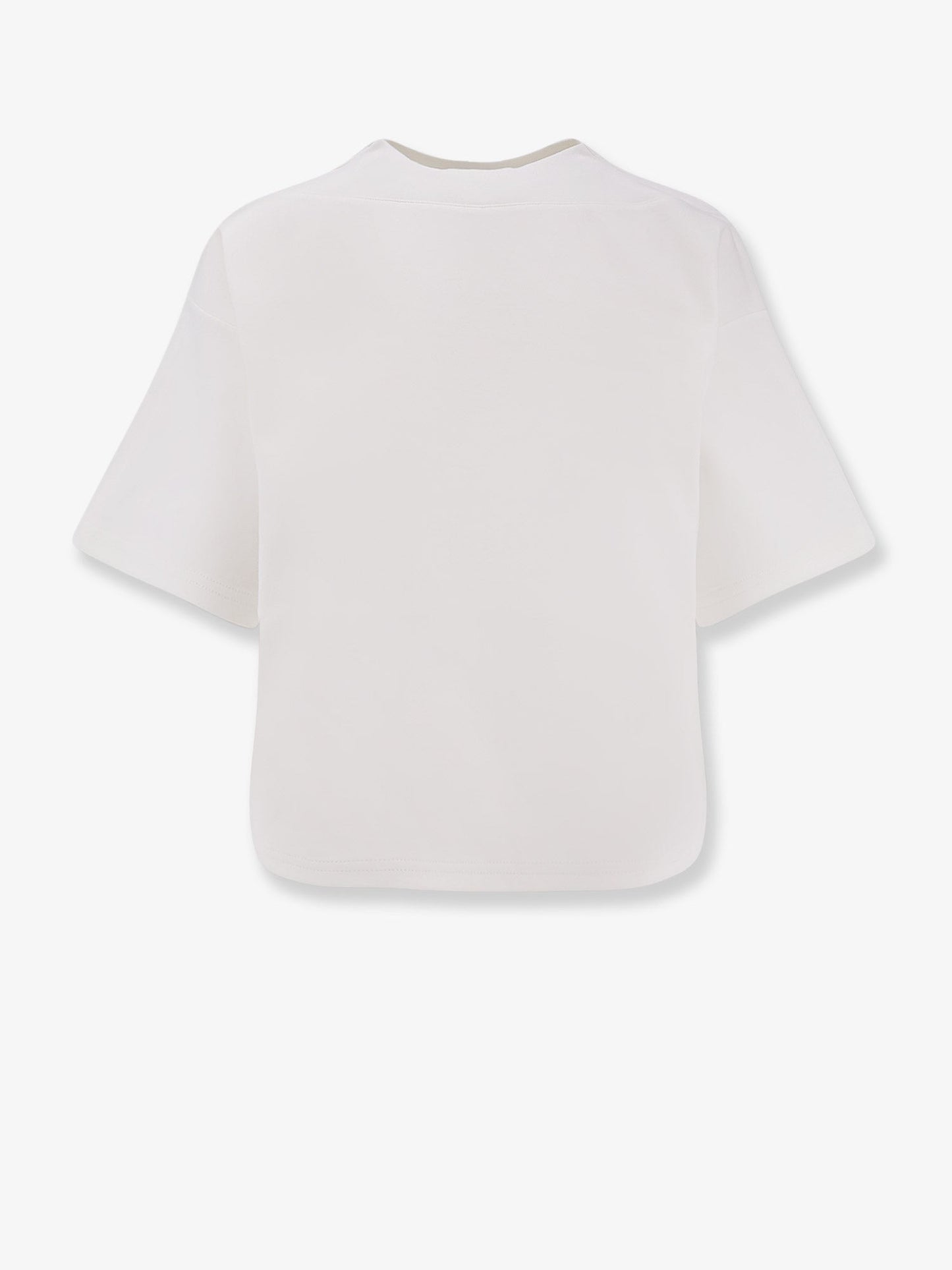 Alaia Women Boxy Cotton Blend T-Shirt ALAIA