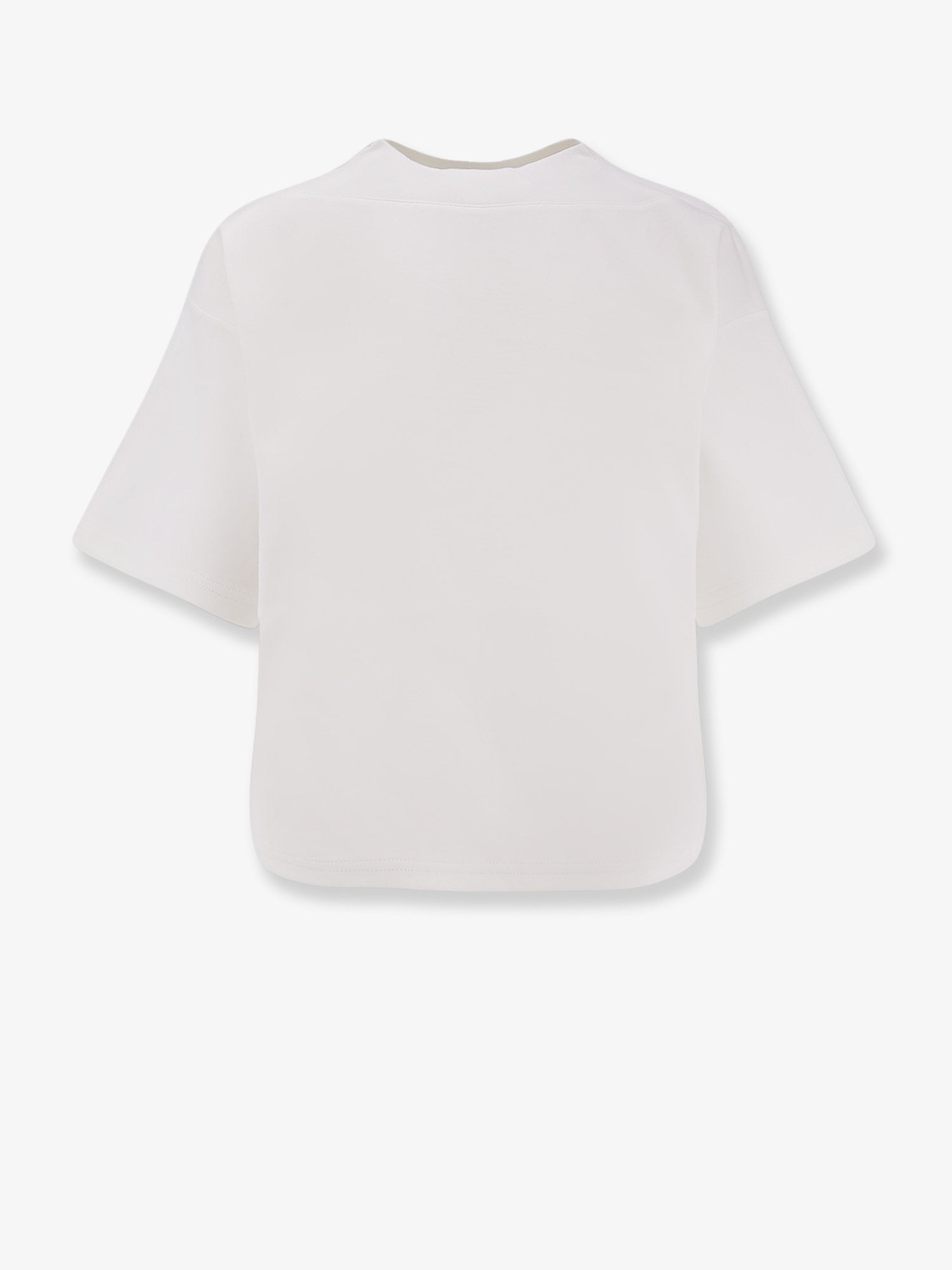 Alaia Women Boxy Cotton Blend T-Shirt ALAIA