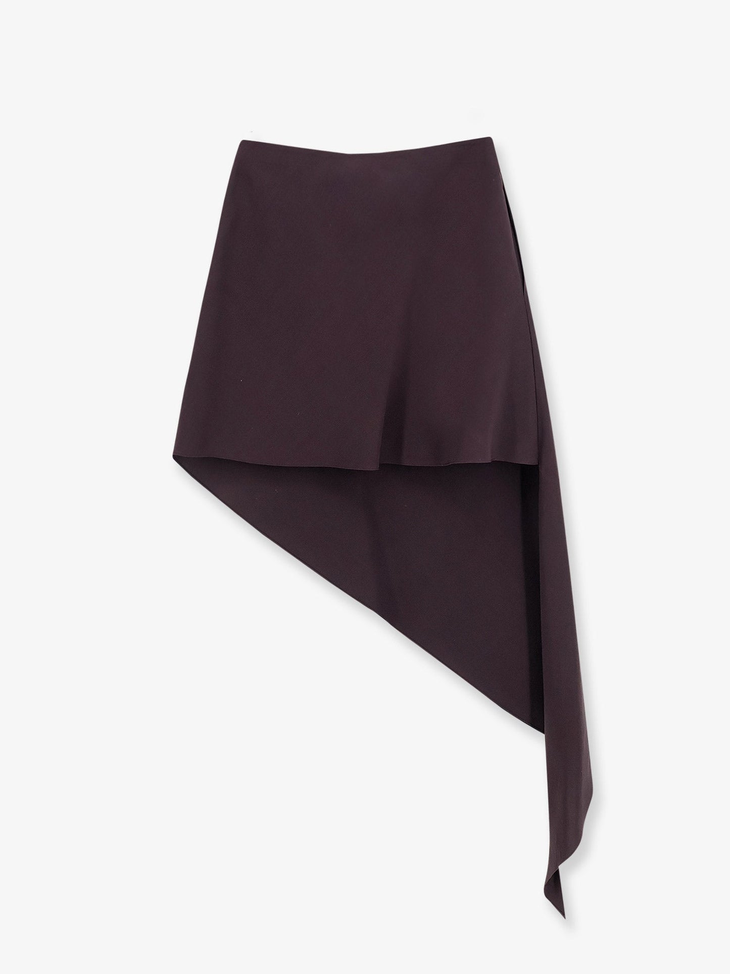 Alaia Women Asymmetric Paper And Viscose Skirt ALAIA