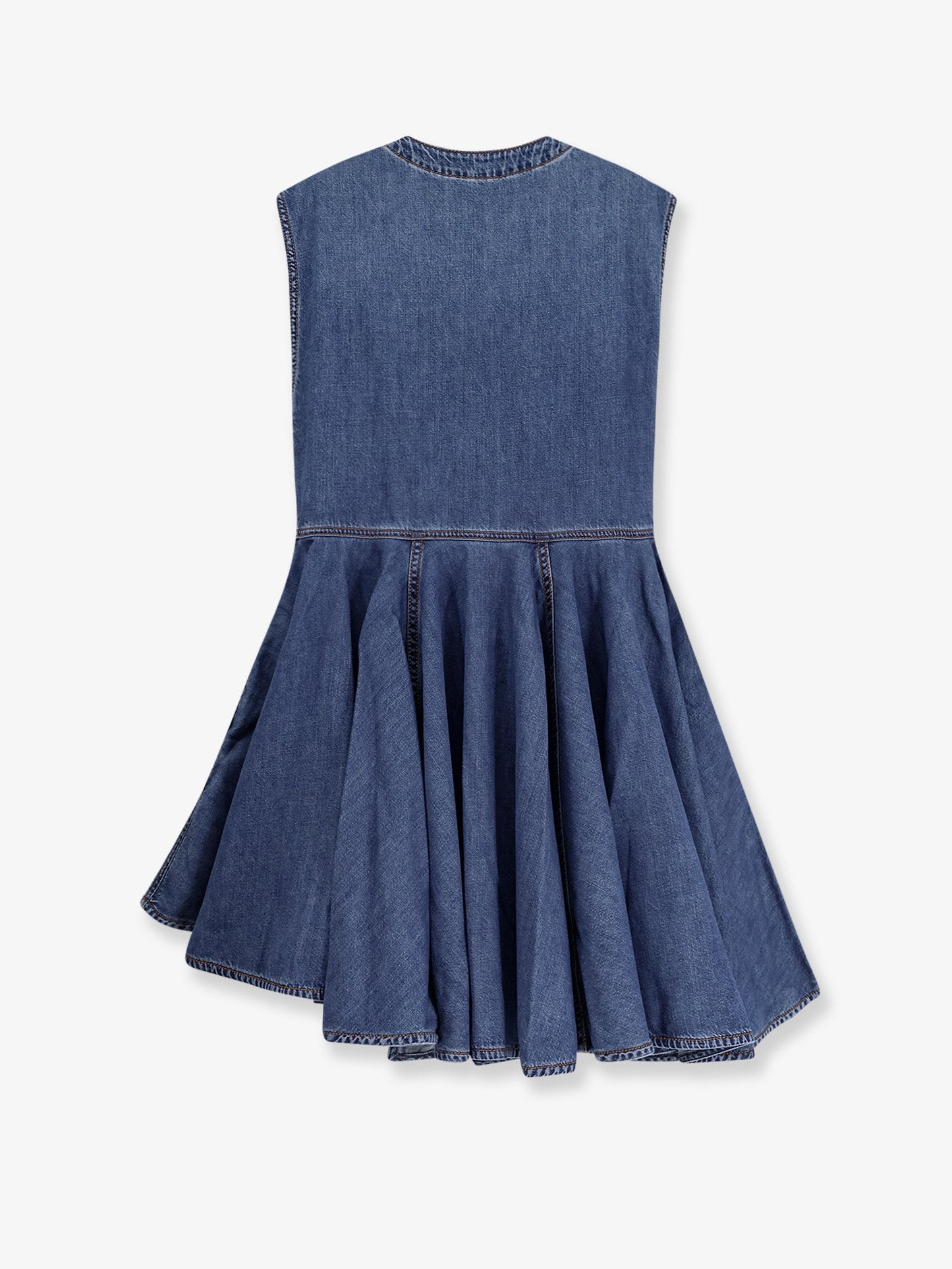 Alaia Women Wrap Denim Dress ALAIA
