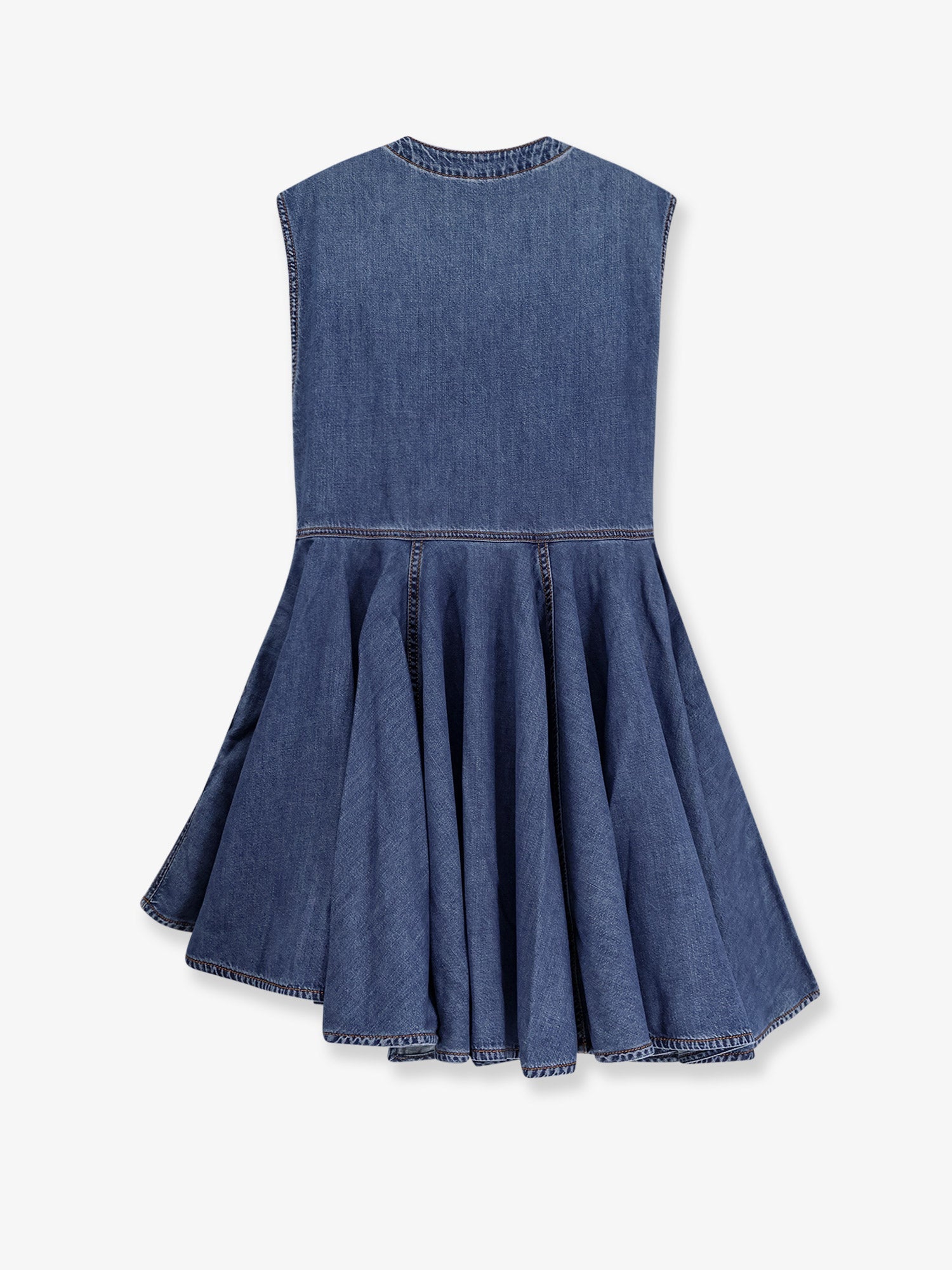 Alaia Women Wrap Denim Dress ALAIA