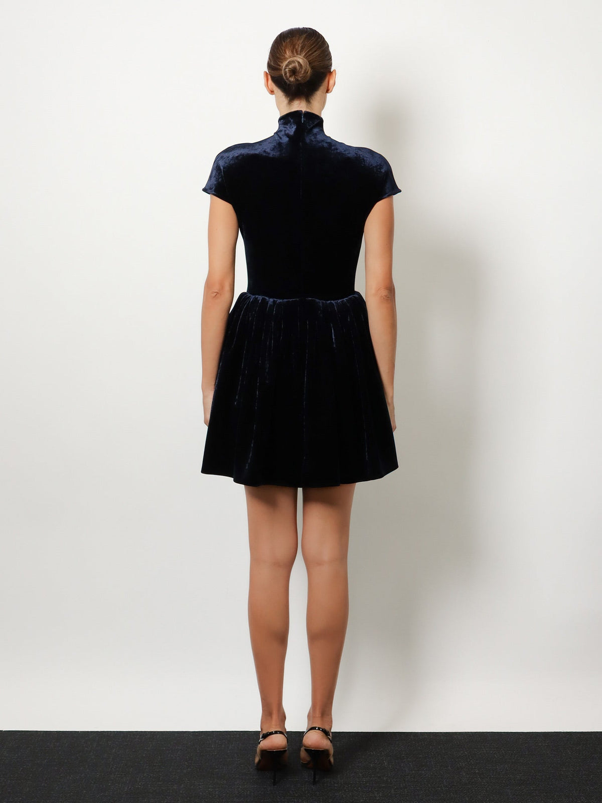 Alaia Women Short Velvet Dress ALAIA