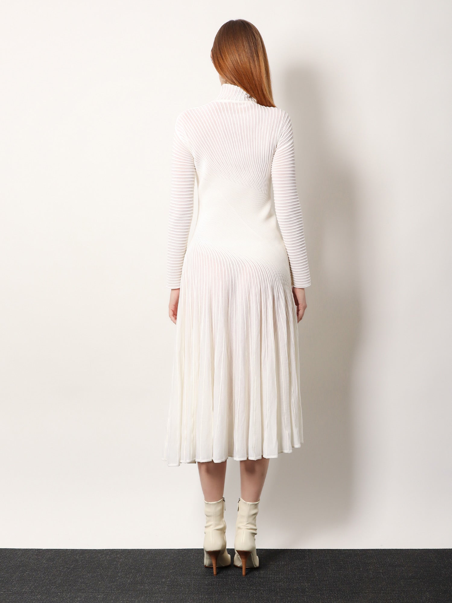 Alaia Women Long Wool Dress ALAIA