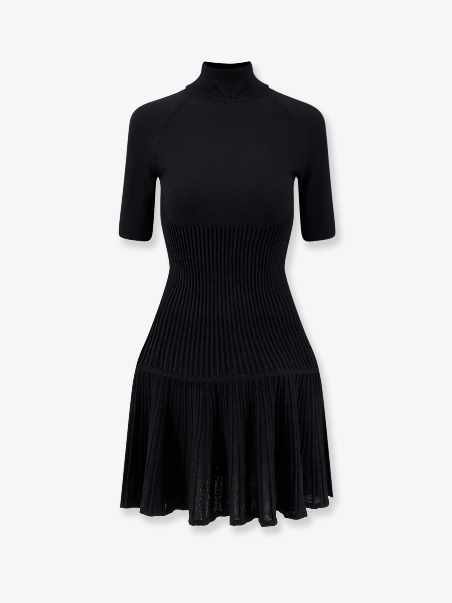 Alaia Women Crinoline Wool Blend Short Dress ALAIA