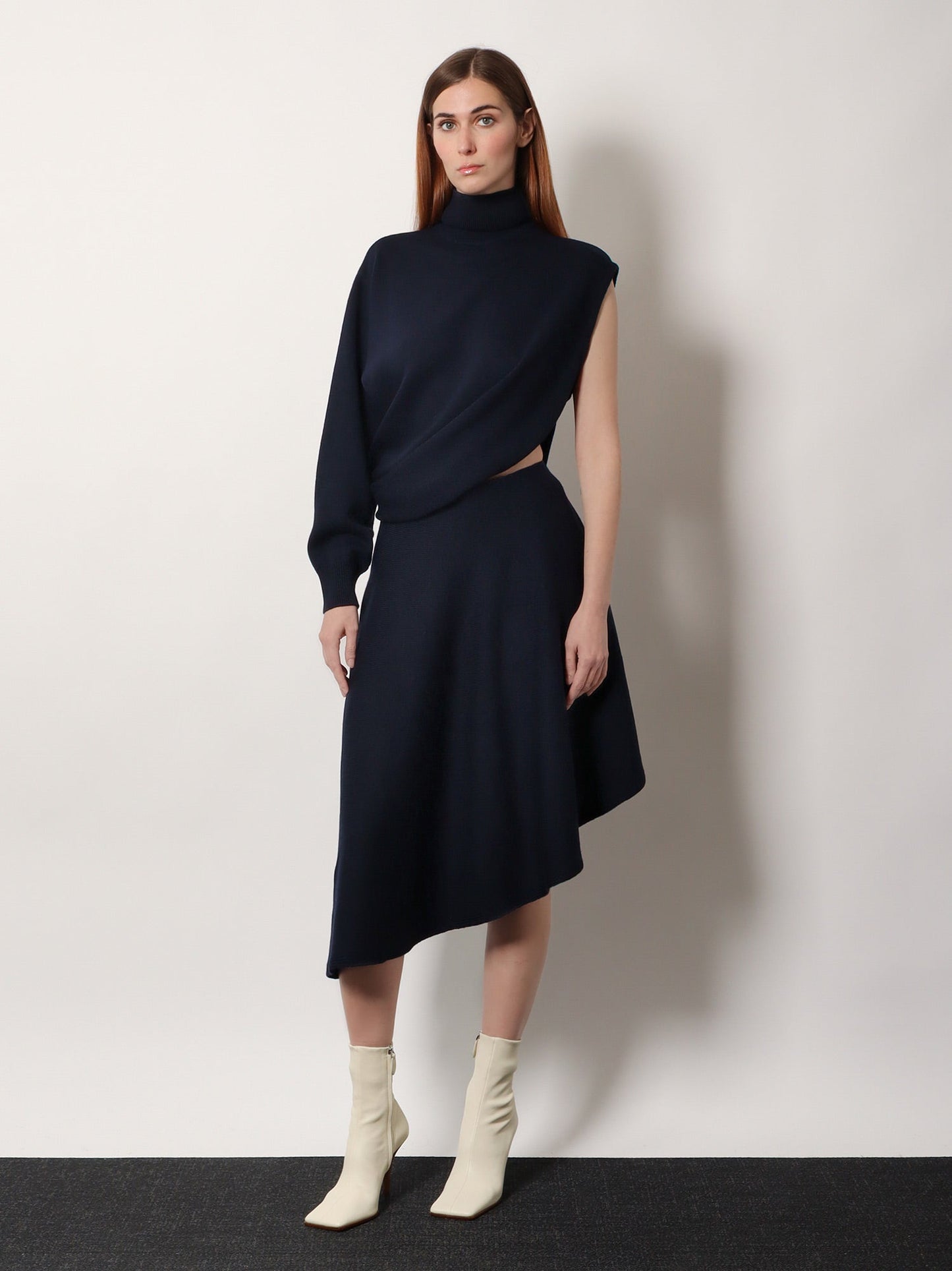 Alaia Women Cut-Out Virgin Wool Dress ALAIA