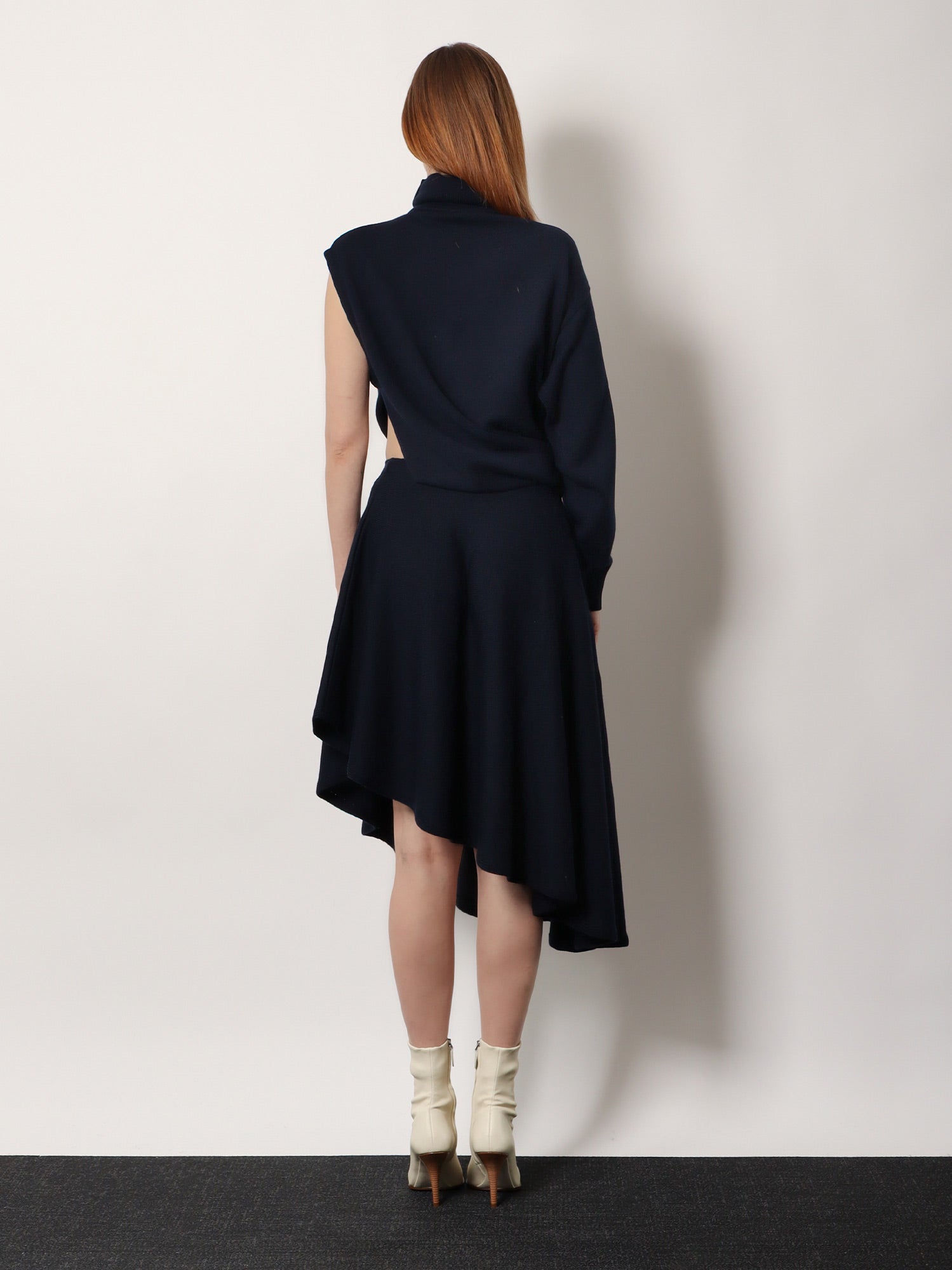 Alaia Women Cut-Out Virgin Wool Dress ALAIA