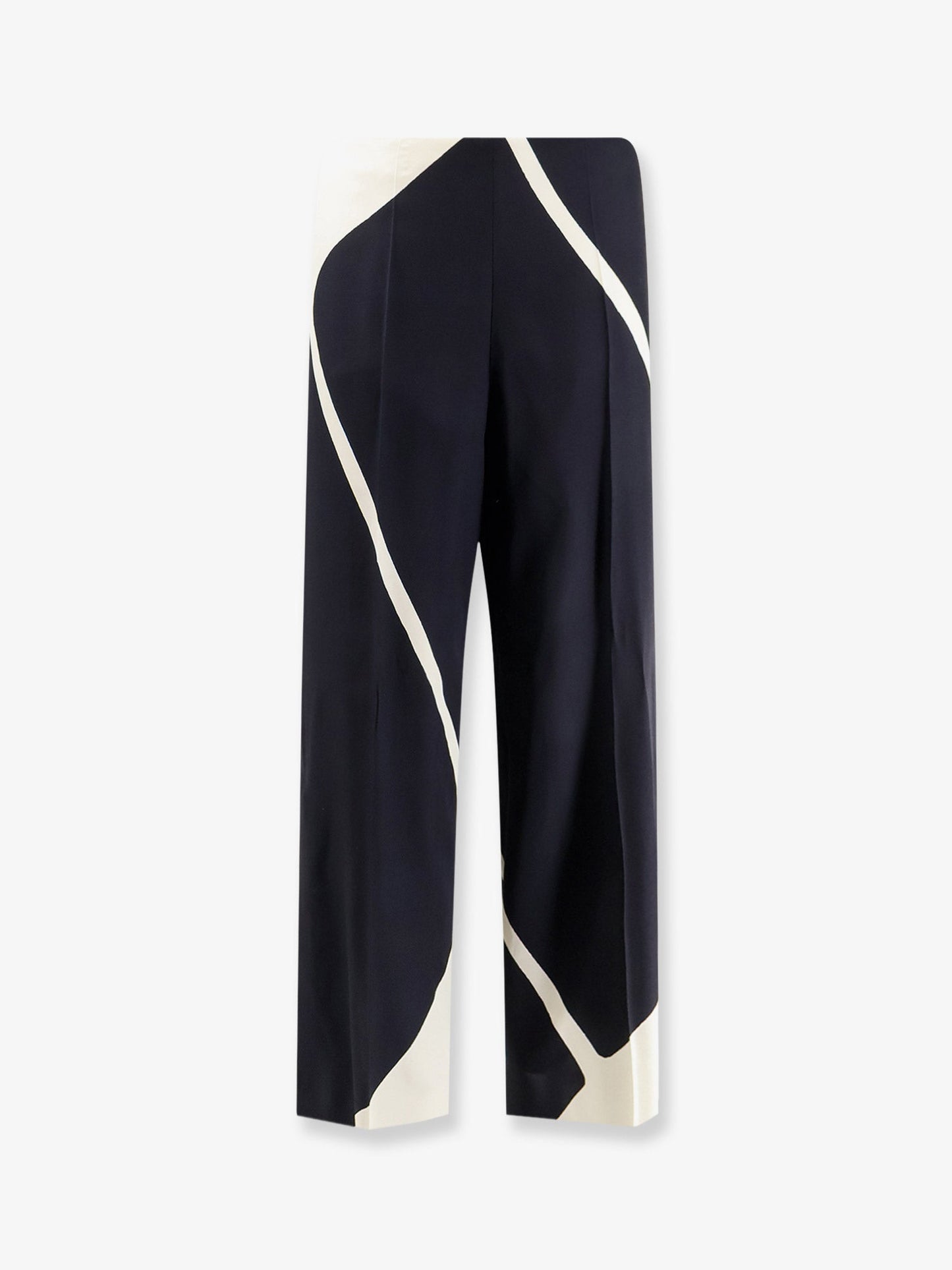 Alberta Ferretti Women Viscose Trousers With Bicolor Print ALBERTA FERRETTI