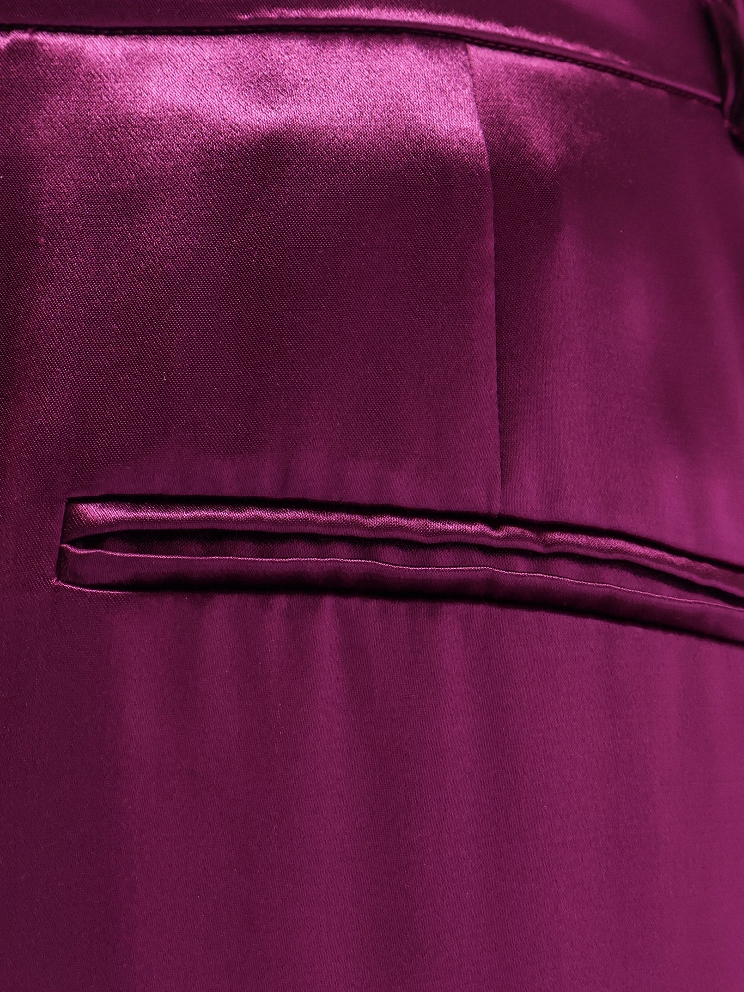 Alberta Ferretti Women Satin Trousers With Pinces ALBERTA FERRETTI