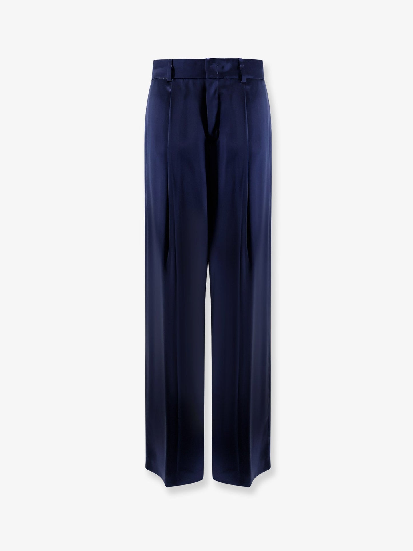 Alberta Ferretti Women Satin Trousers With Pinces ALBERTA FERRETTI
