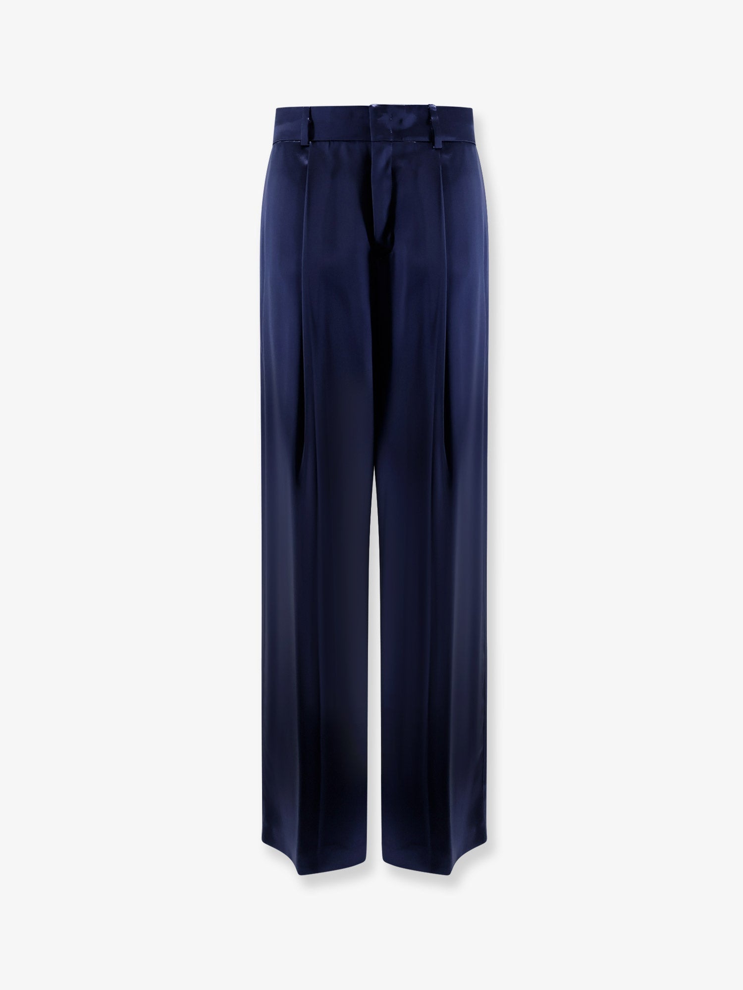 Alberta Ferretti Women Satin Trousers With Pinces ALBERTA FERRETTI