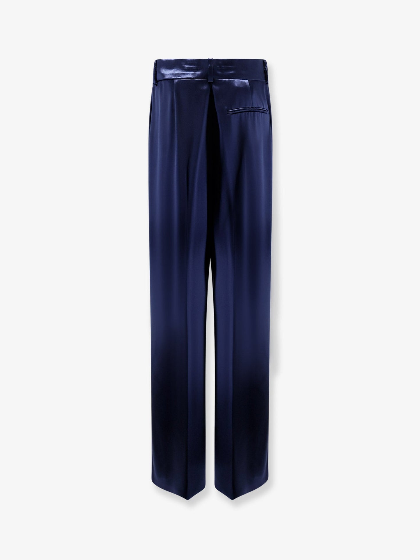 Alberta Ferretti Women Satin Trousers With Pinces ALBERTA FERRETTI